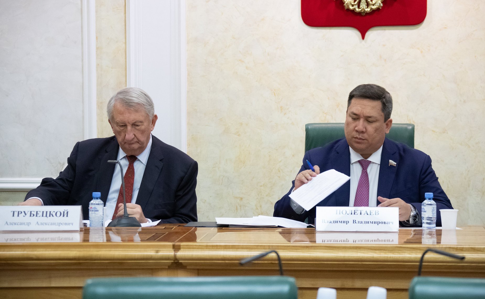 Александр Трубецкой и Владимир Полетаев