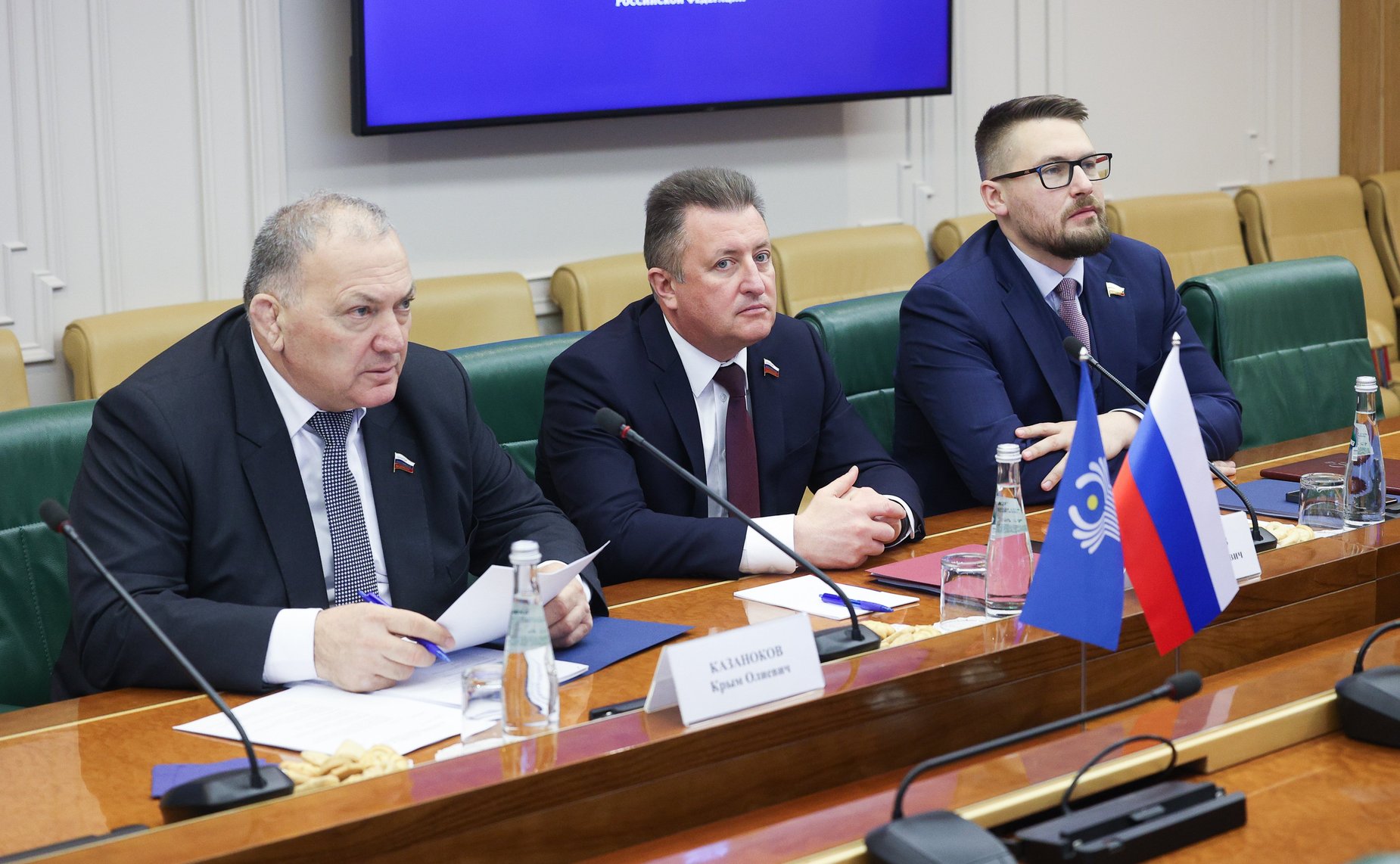 Участие делегации Совета Федерации в заседании рабочей группы МПА СНГ по подготовке проекта новой редакции Концепции общего миграционного пространства государств – участников СНГ