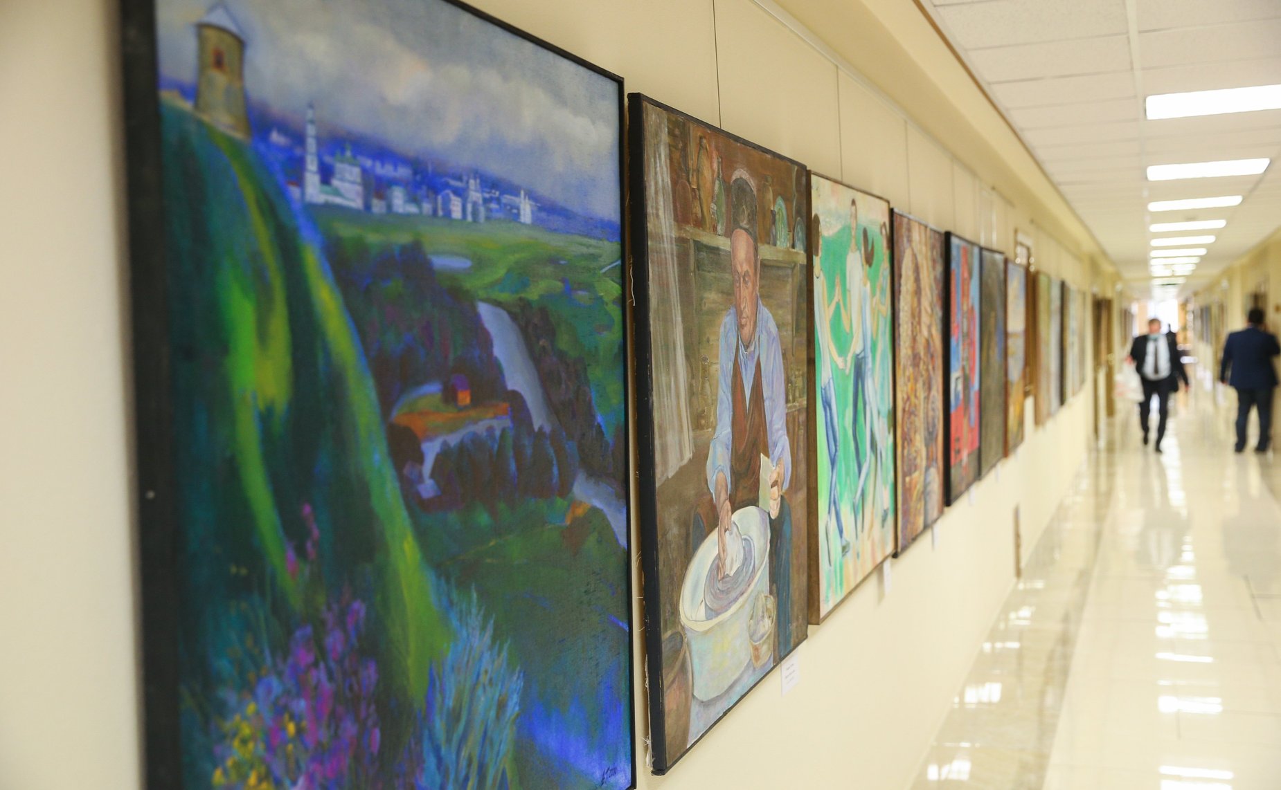 Открытие в Совете Федерации выставки «Наша республика», посвященной 100-летию ТаССР