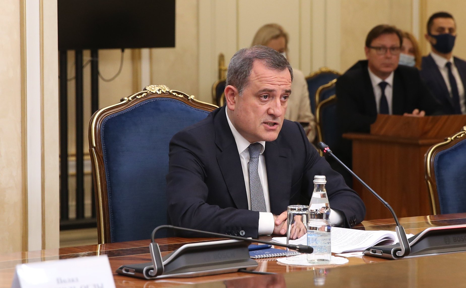 Министр иностранных дел Азербайджанской Республики Джейхун Байрамов