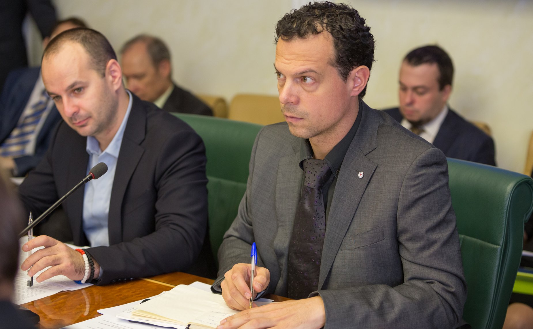 Заседание Комитета общественной поддержки жителей Юго-Востока Украины по вопросам оказания помощи беженцам