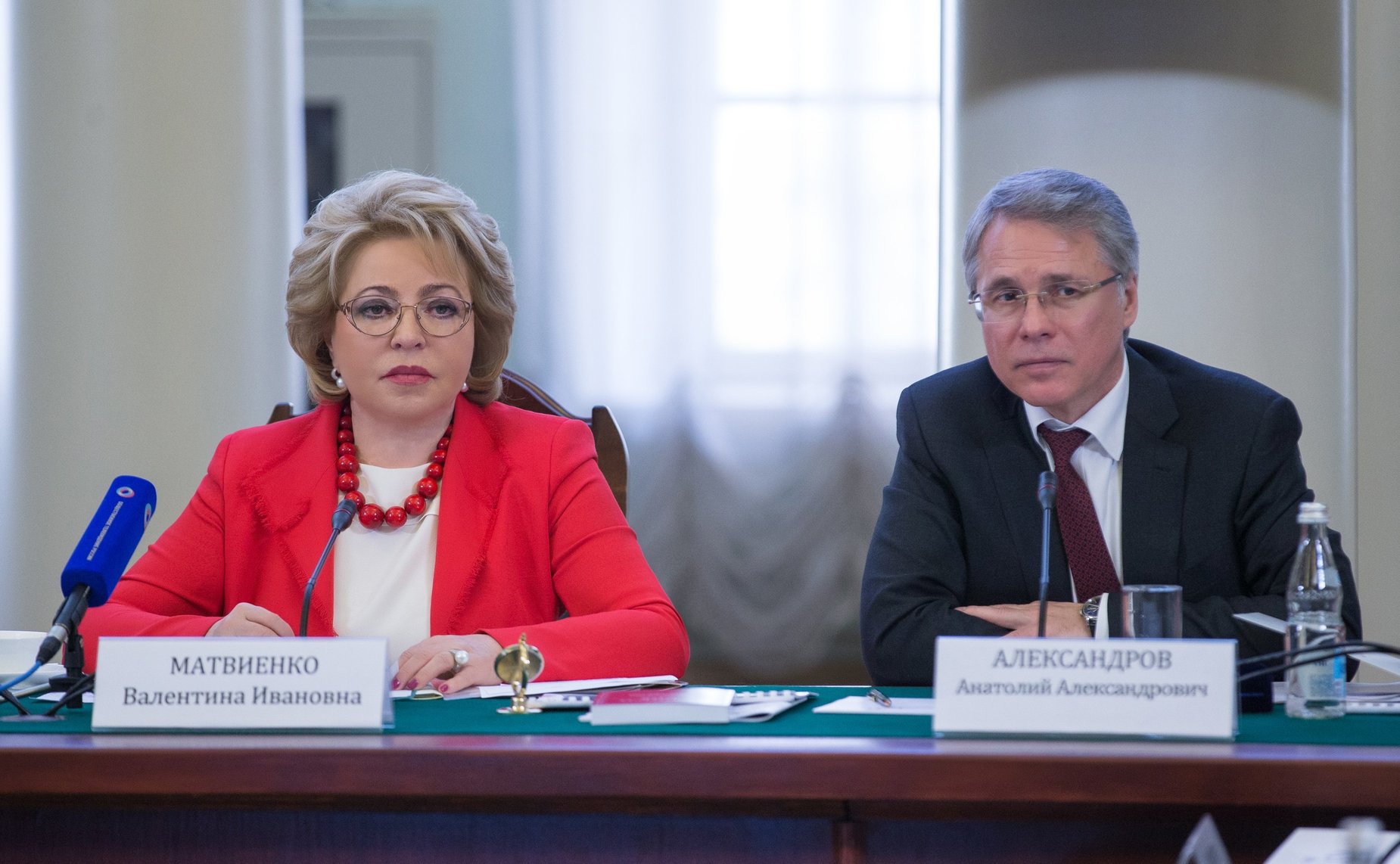 В. Матвиенко выступила на первом заседании Совета по проблемам профилактики наркомании