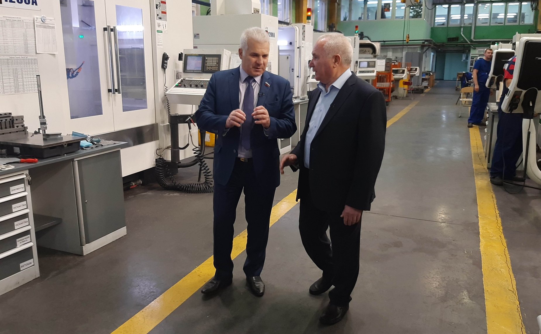 Сергей Мартынов в ходе работы в регионе посетил крупнейшее предприятие Марий Эл – «Марийский машиностроительный завод»