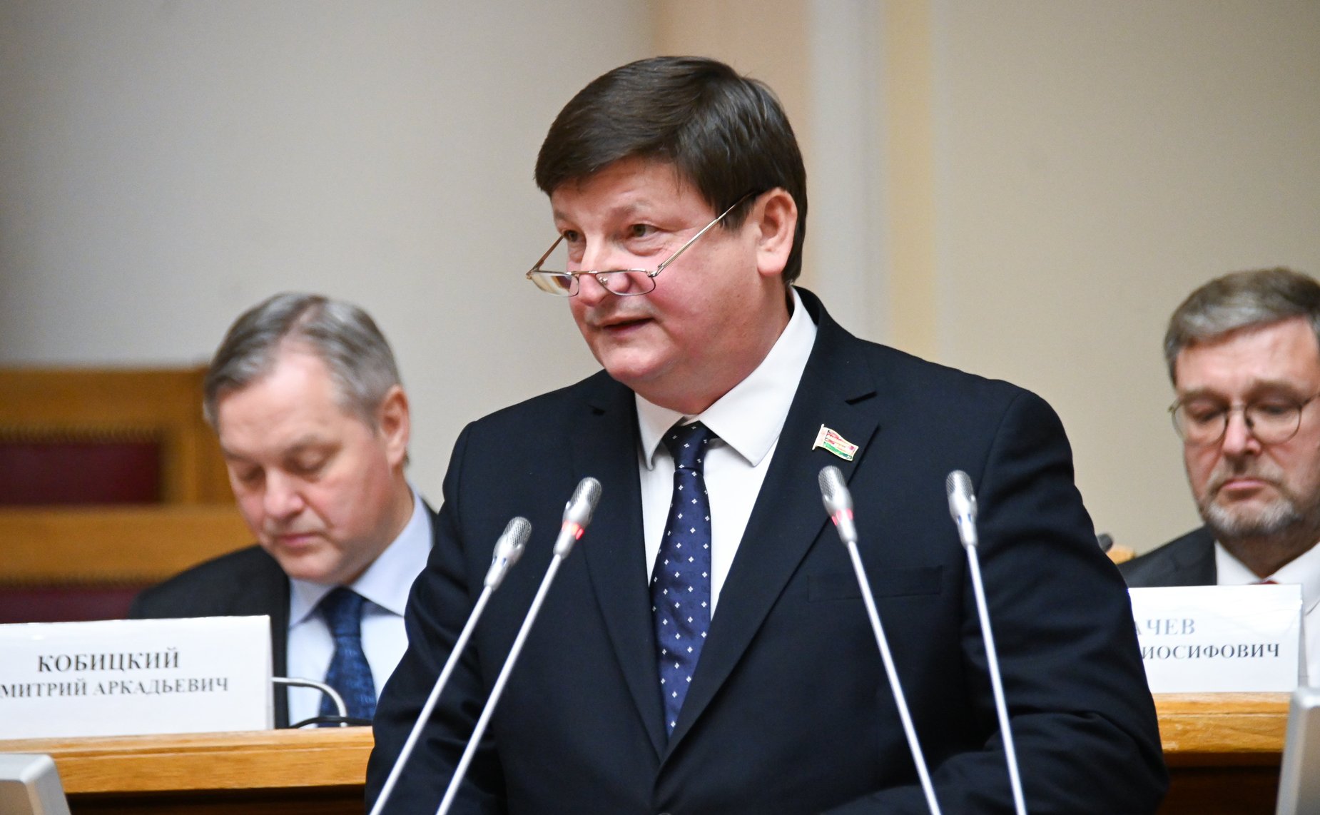 Пленарное заседание международной конференции «Великая Отечественная война в коллективной памяти народов Содружества: к 80-летию Победы»