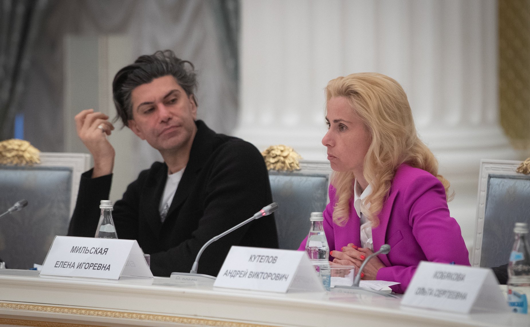 Николай Цискаридзе и Елена Мильская