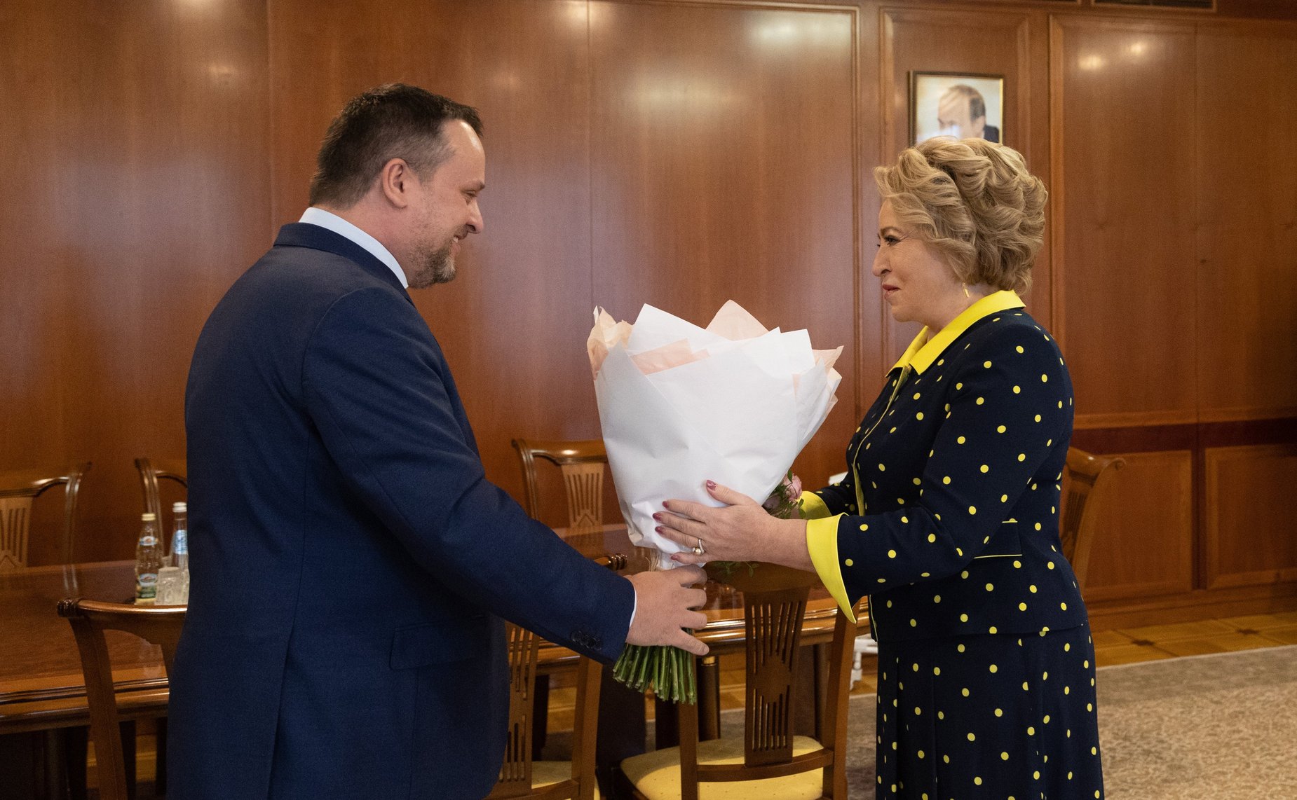 Председатель Совета Федерации Валентина Матвиенко провела встречу с губернатором Новгородской области