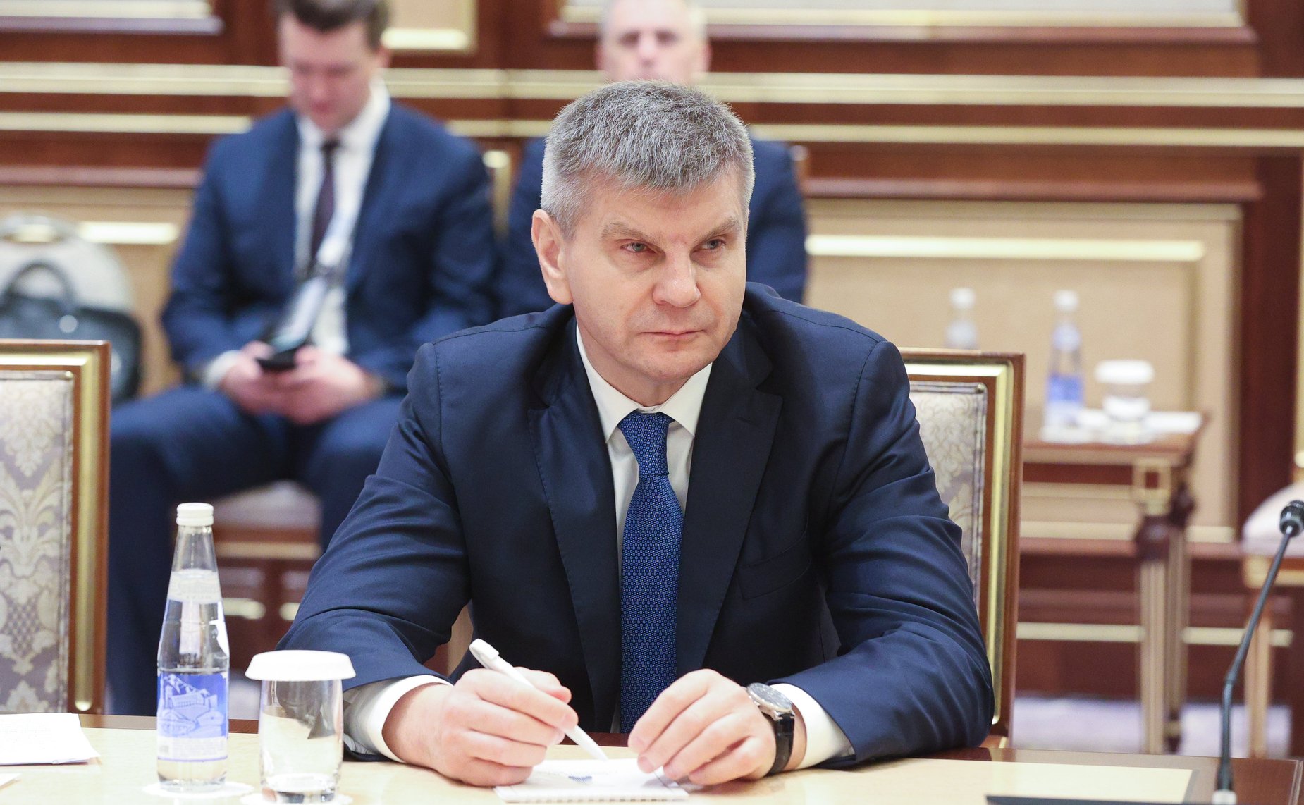 Председатель Совета Федерации Валентина Матвиенко провела встречу с Председателем Сената Исламской Республики Пакистан Юсуфом Разой Гилани