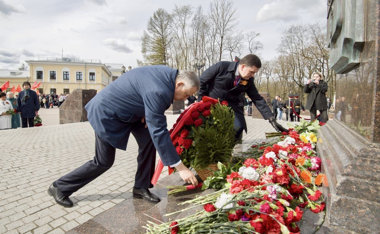 Сергей Перминов 9 мая принял участие в торжественных мероприятиях по случаю Дня Победы