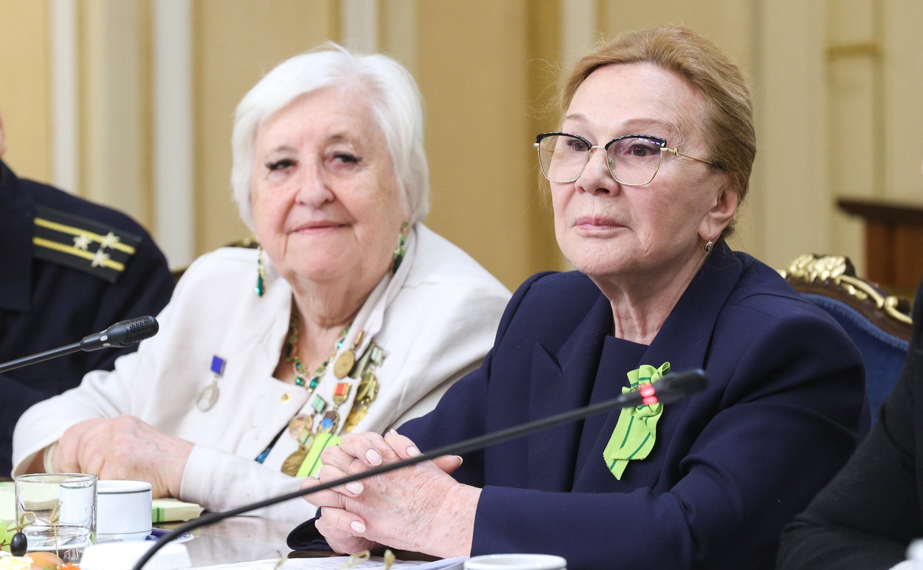 Встреча Председателя Совета Федерации Валентины Матвиенко с делегацией общества «Жители блокадного Ленинграда» Санкт-Петербурга