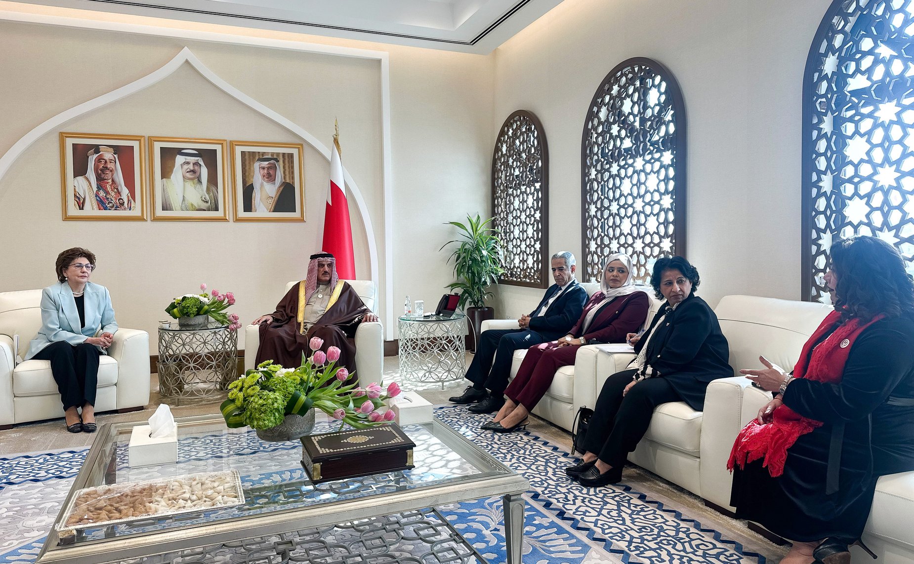 На полях Международного женского экономического форума в Бахрейне Галина Карелова провела ряд двусторонних встреч