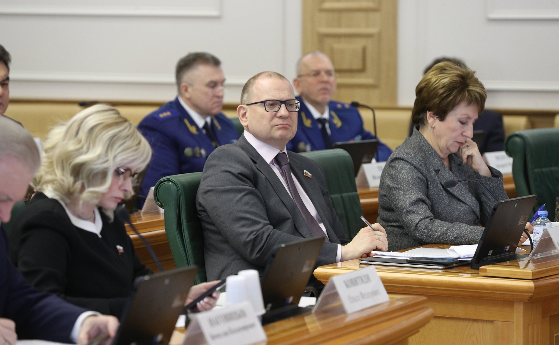 Совместное Заседание Комитета СФ по конституционному законодательству и государственному строительству и Комитета СФ по обороне и безопасности