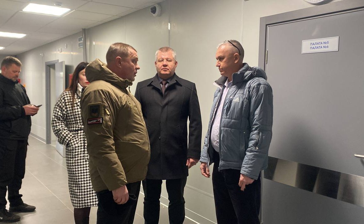 Игорь Кастюкевич посетил терапевтическое отделение в центральной городской больнице города Скадовска Херсонской области, которое запустили в эксплуатацию после капитального ремонта