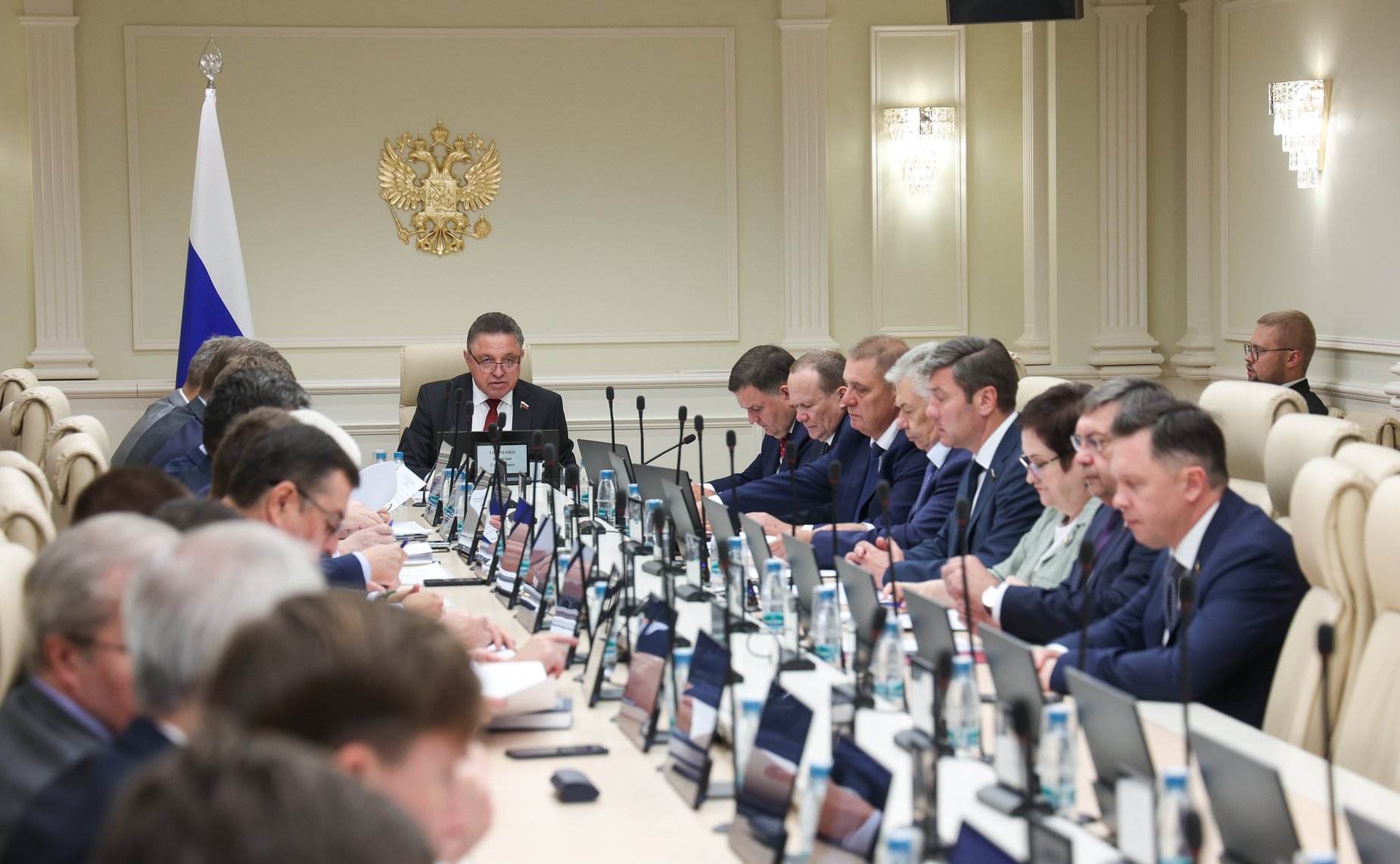 Заседание Комитета Совета Федерации по Регламенту и организации парламентской деятельности