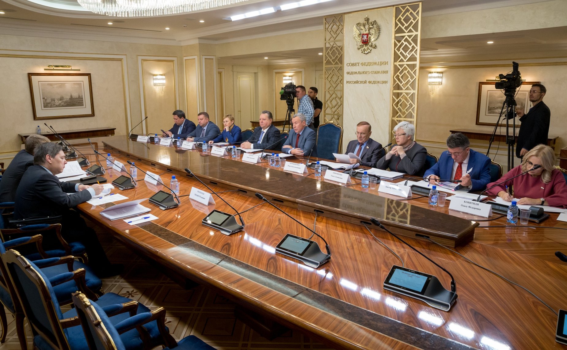 Заседание Временной комиссии СФ по защите государственного суверенитета и предотвращению вмешательства во внутренние дела РФ