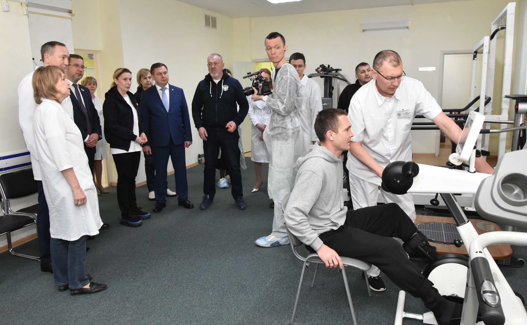 Сенаторы посетили ФГБУ «Федеральный центр травматологии, ортопедии и эндопротезирования» Минздрава России