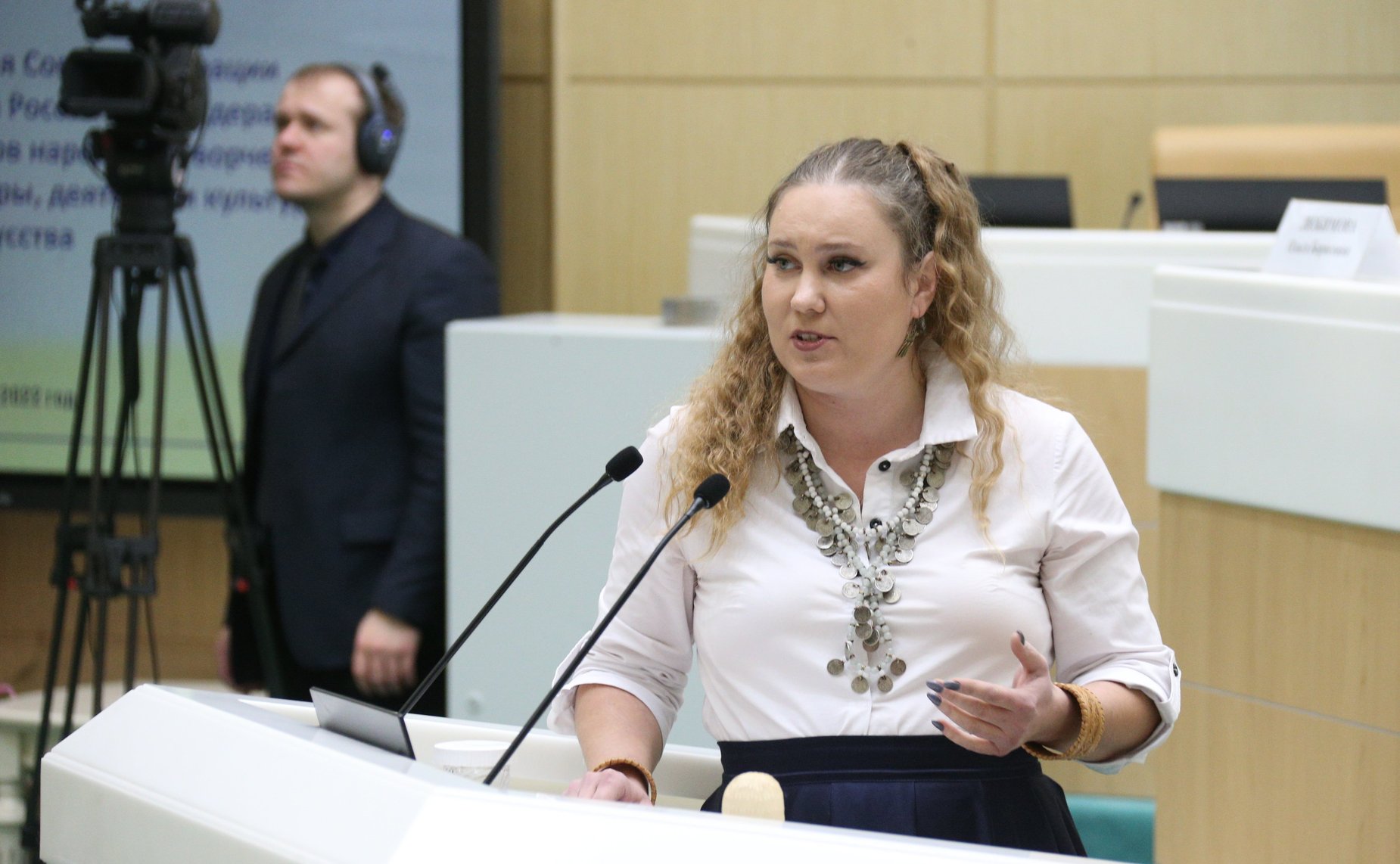 Встреча Председателя Совета Федерации Валентины Матвиенко с руководителями центров народного творчества, домов и дворцов культуры, деятелями культуры и искусства