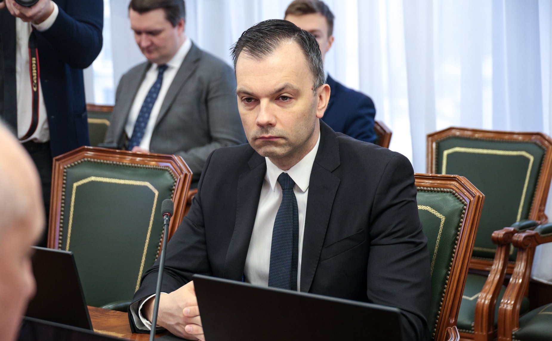 Встреча заместителя Председателя Совета Федерации Константина Косачева с Чрезвычайным и Полномочным Послом Туркменистана в Российской Федерации Эсеном Айдогдыевым