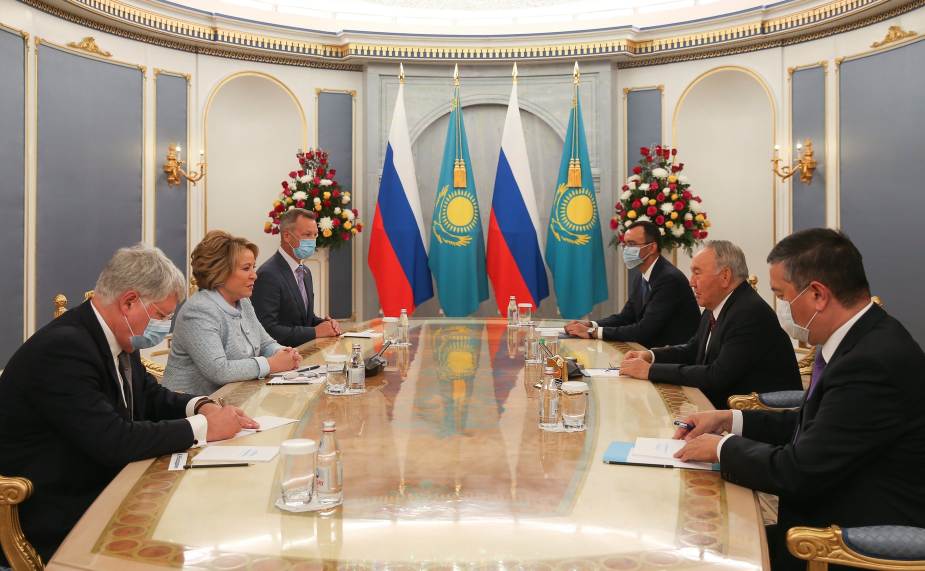 Встреча Председателя СФ Валентины Матвиенко с Первым Президентом Казахстана — Елбасы Нурсултаном Назарбаевым