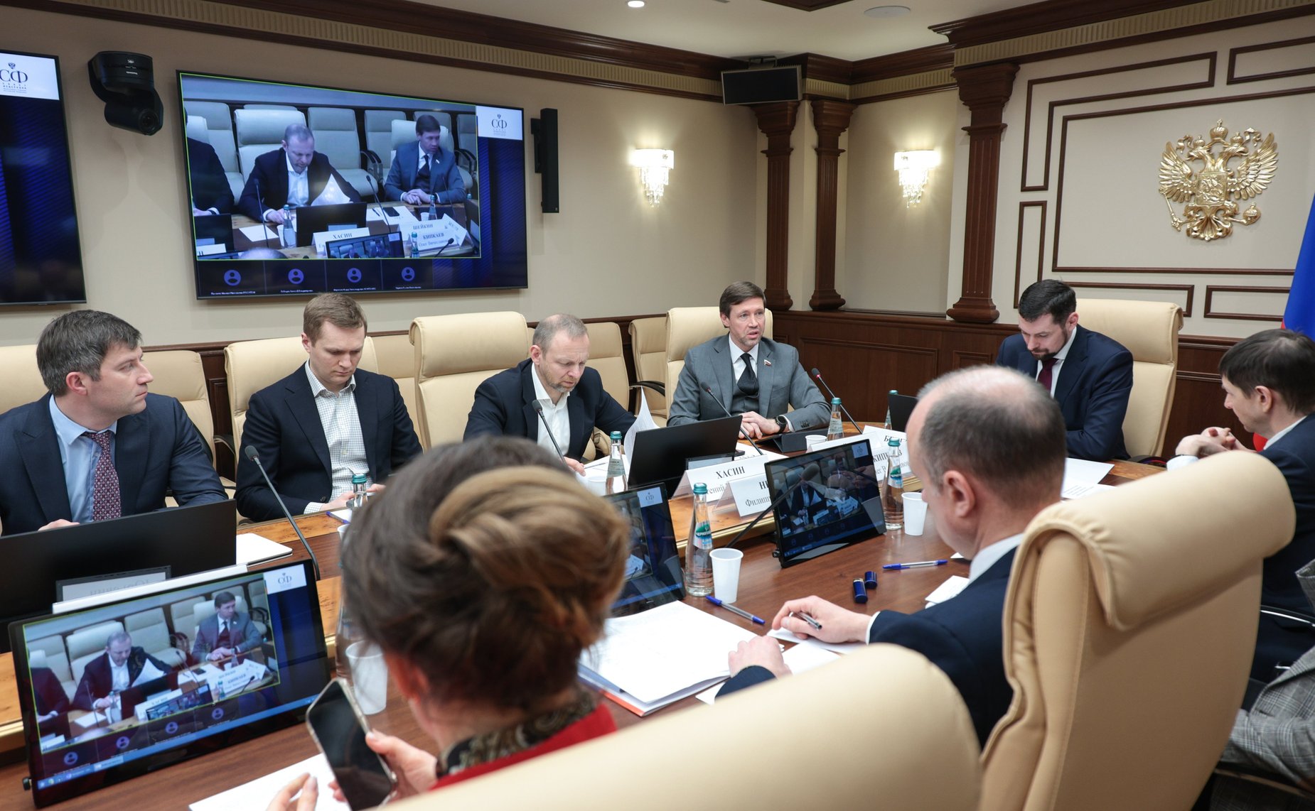 Заседание секции «Обеспечение технологического суверенитета и информационной безопасности Российской Федерации»» Совета по развитию цифровой экономики при Совете Федерации