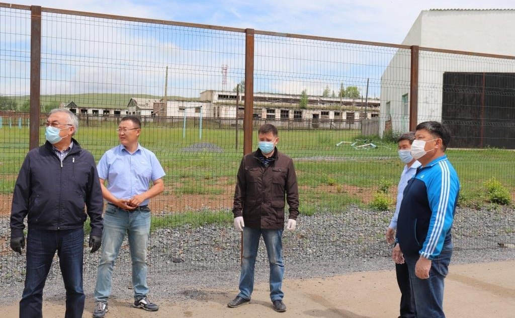 Баир Жамсуев проверил ход строительных работ на социальных объектах в сельских поселениях Могойтуйского района Агинского Бурятского округа