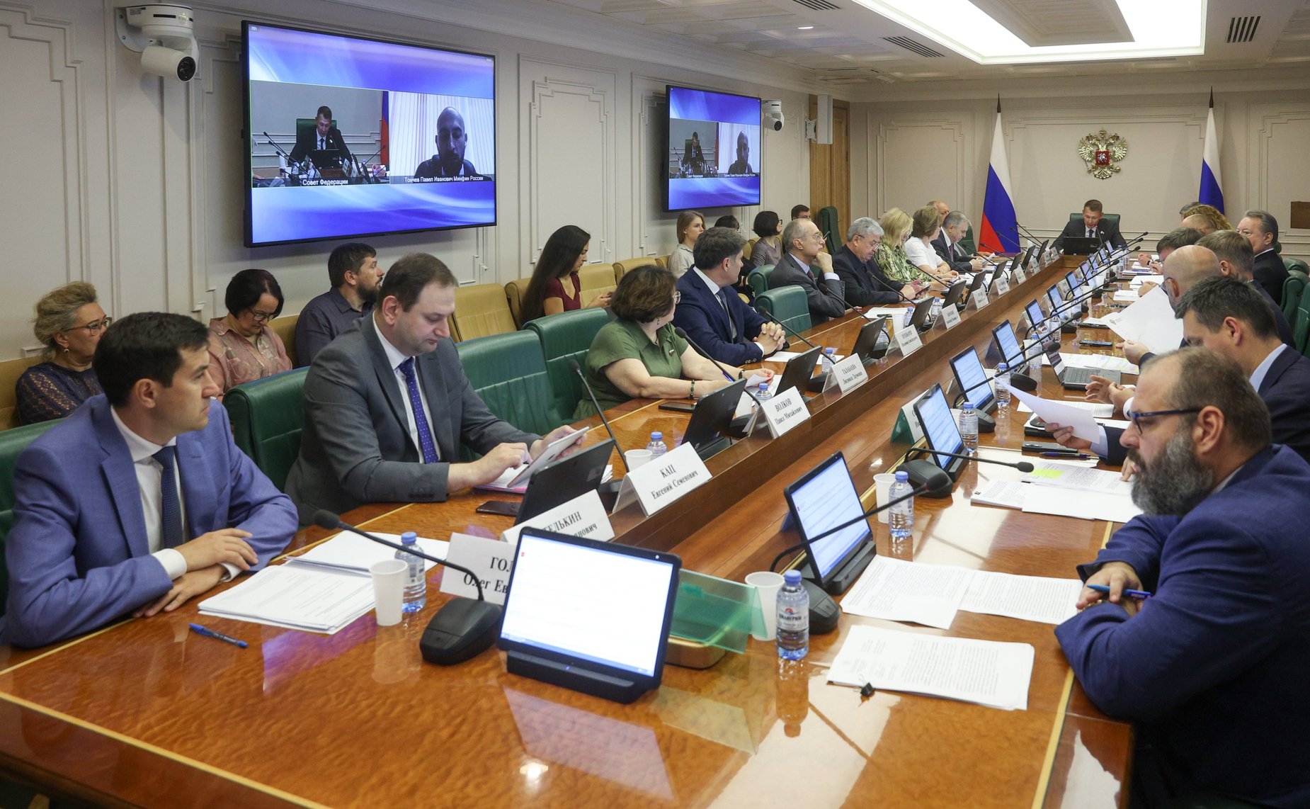 Заседание Комитета Совета Федерации по аграрно-продовольственной политике и природопользованию