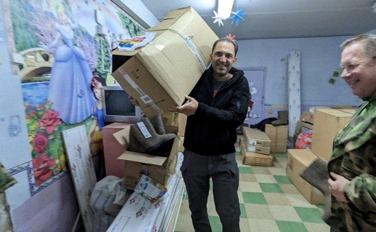 Андрей Хапочкин посетил зону проведения специальной военной операции