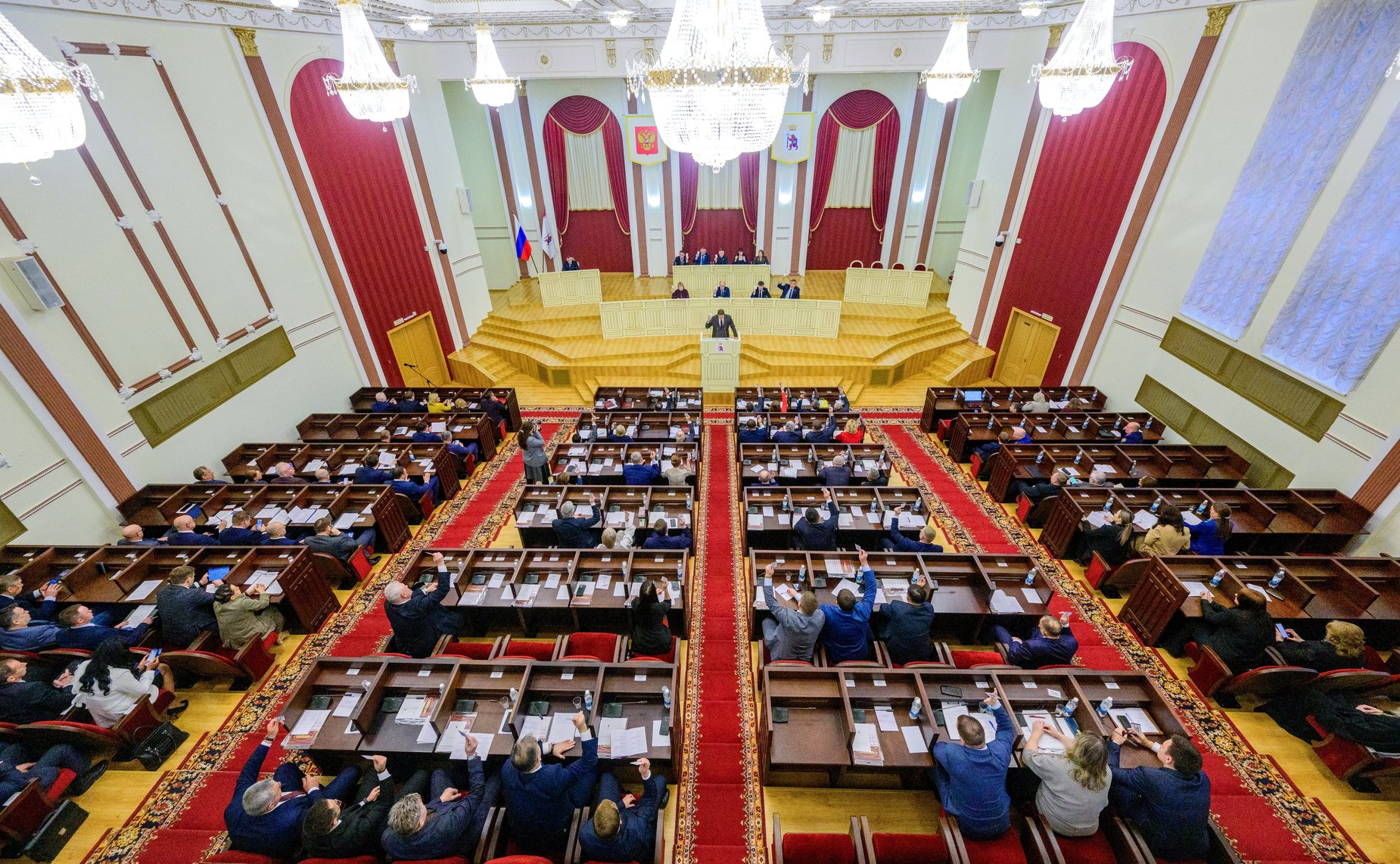 Константин Косачев принял участие в работе двенадцатой бюджетной сессии Государственного Собрания Республики Марий Эл