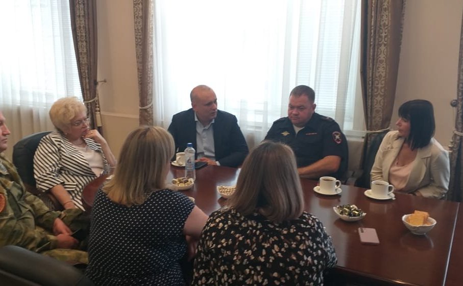 Оксана Хлякина посетила Липецкий район с рабочим визитом