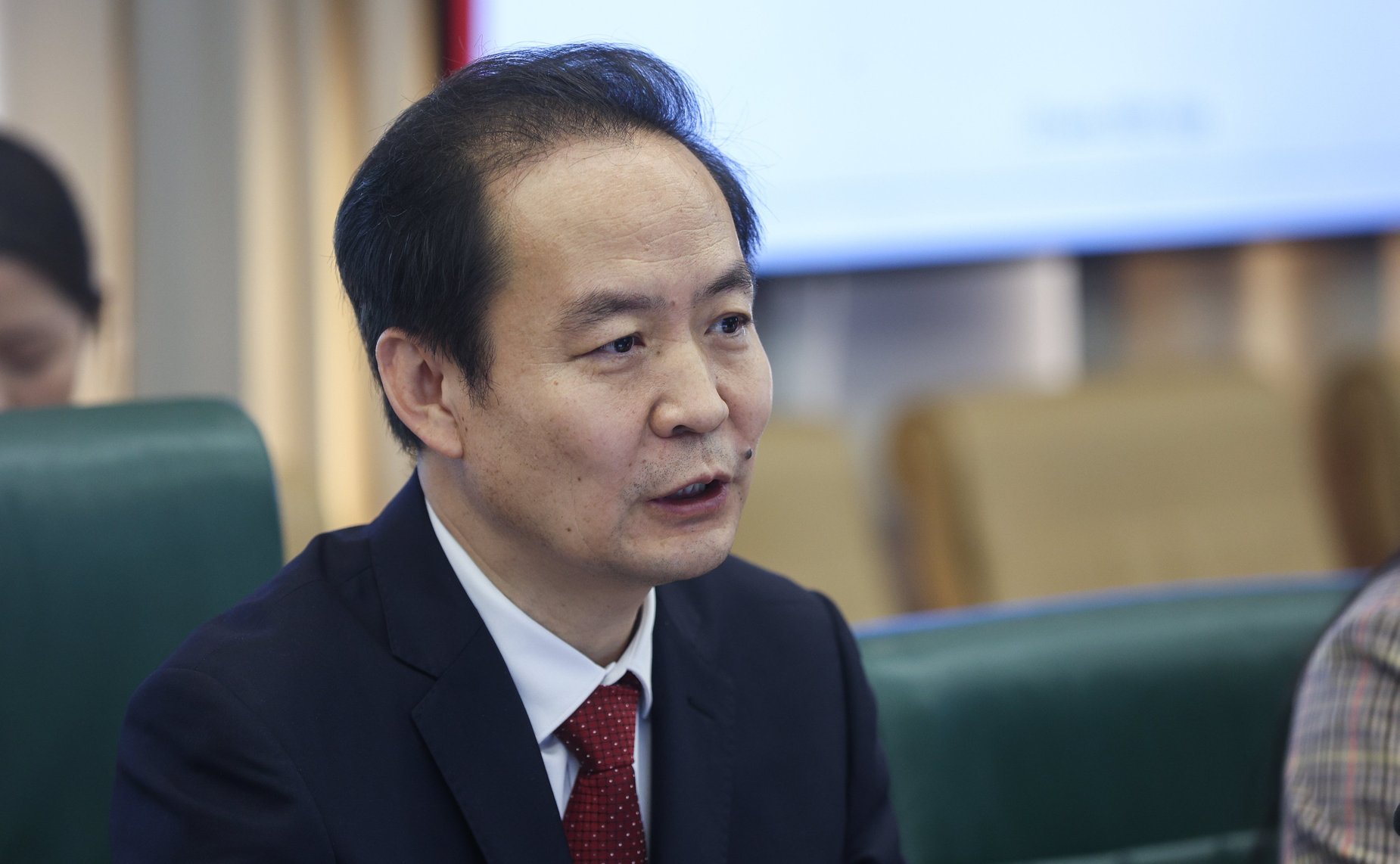 Встреча заместителя Председателя СФ Константина Косачева с делегацией молодых парламентариев Китайской Народной Республики во главе с членом Всекитайского собрания народных представителей КНР Ду Хуэйляном