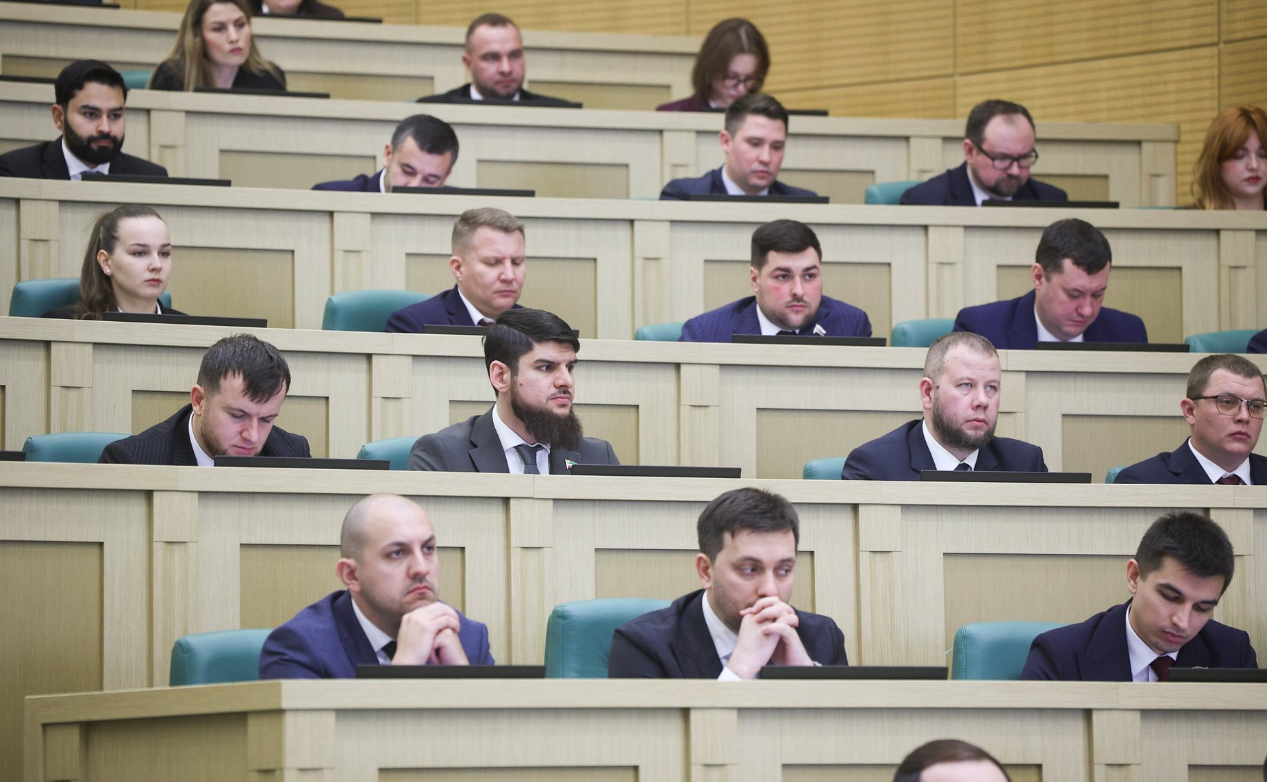 Заседание Палаты молодых законодателей при Совете Федерации