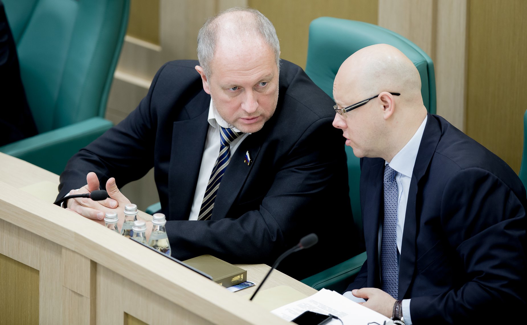 381-зеседание Совета Федерации Рыбаков и Беляков