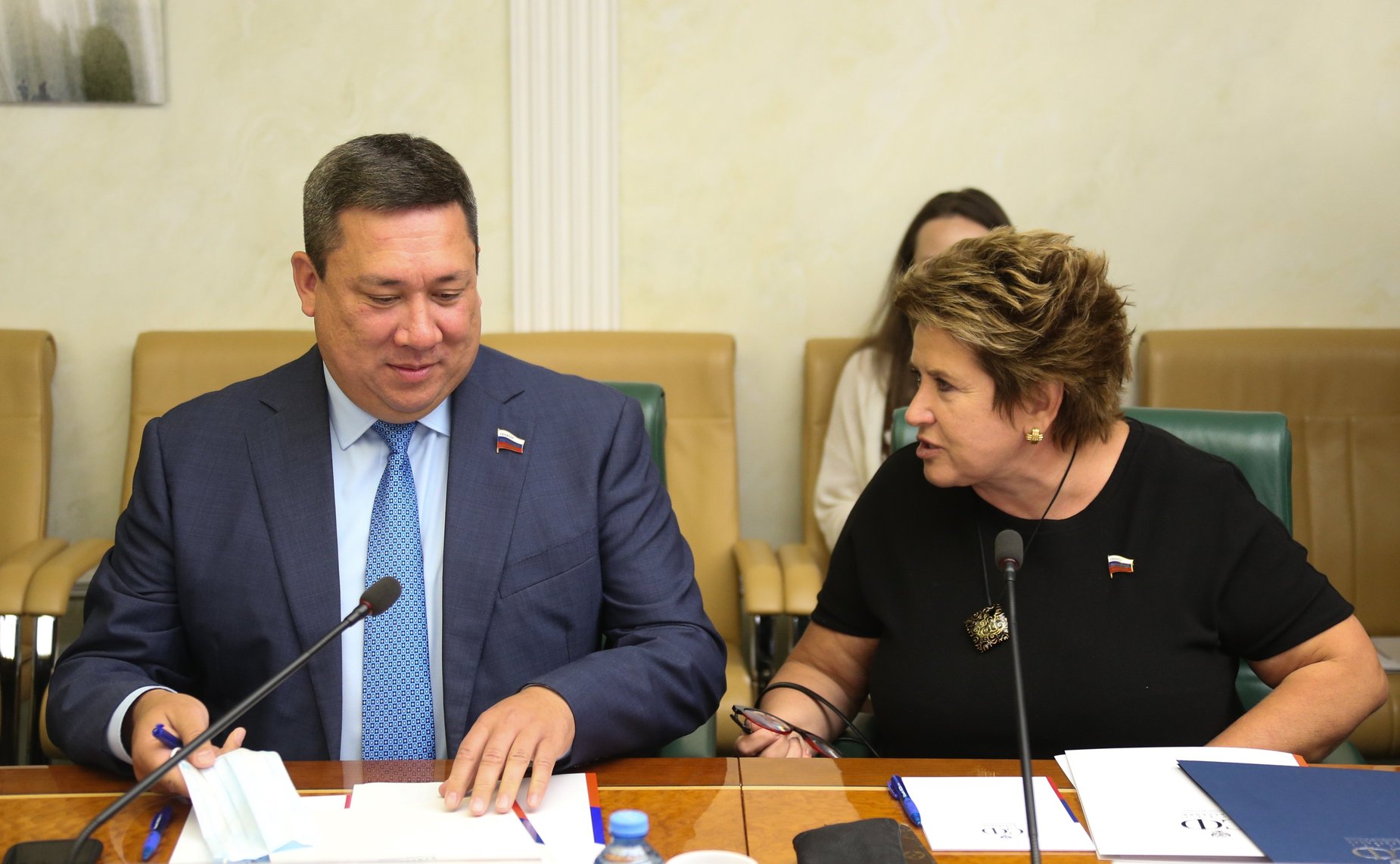 Заседание Временной комиссии СФ по защите государственного суверенитета и предотвращению вмешательства во внутренние дела РФ