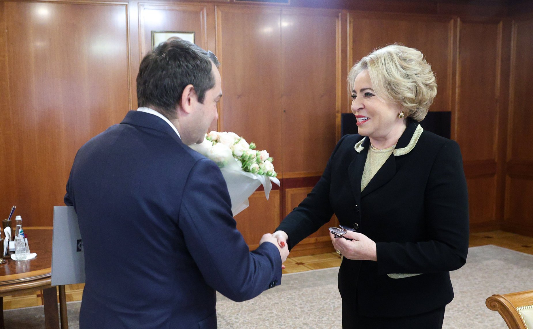 Валентина Матвиенко провела встречу с губернатором Мурманской области Андреем Чибисом