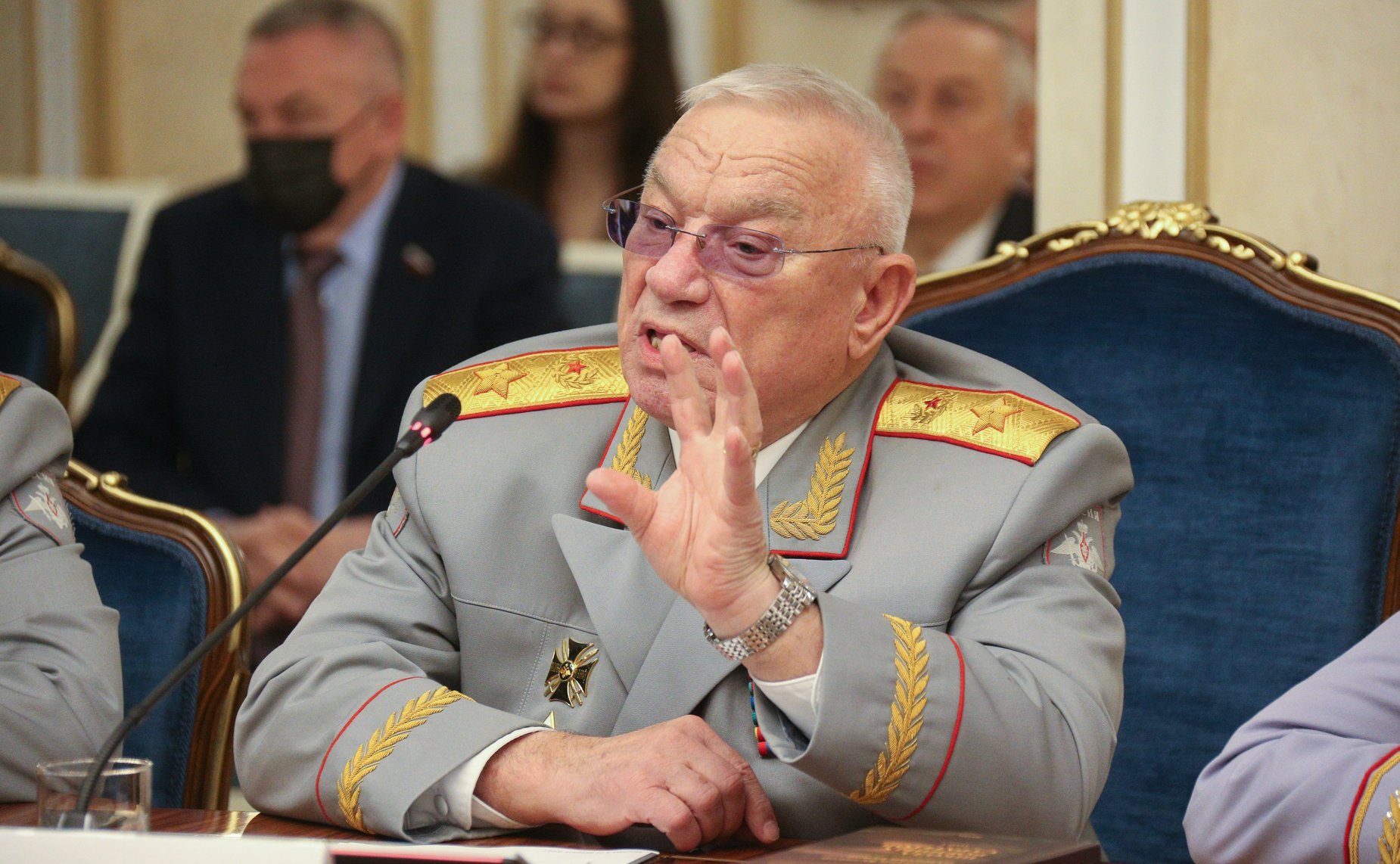 Совещание Комитета СФ по обороне и безопасности совместно с Клубом военачальников РФ, посвященное Дню Защитника Отечества