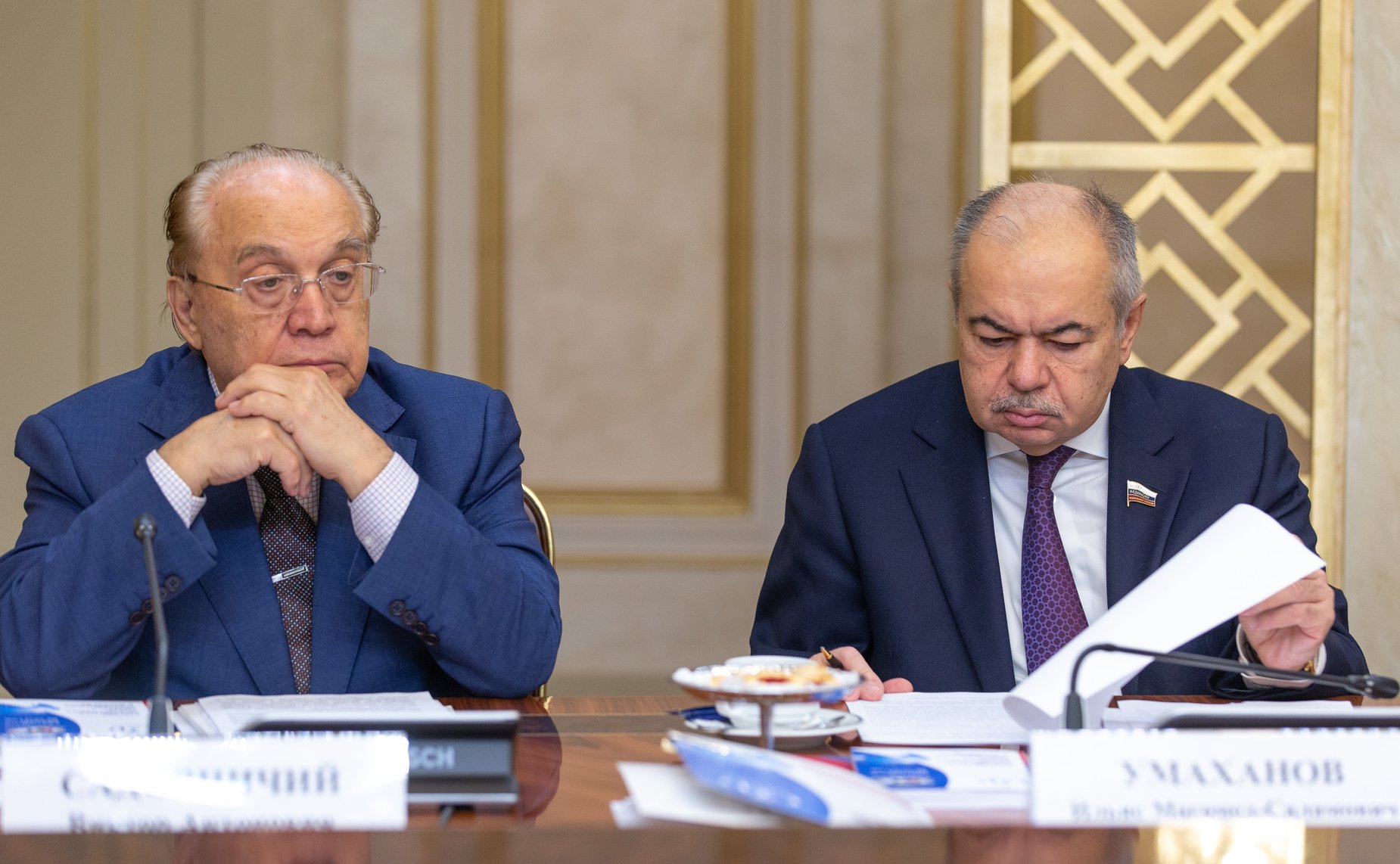 Виктор Садовничий и Ильяс Умаханов