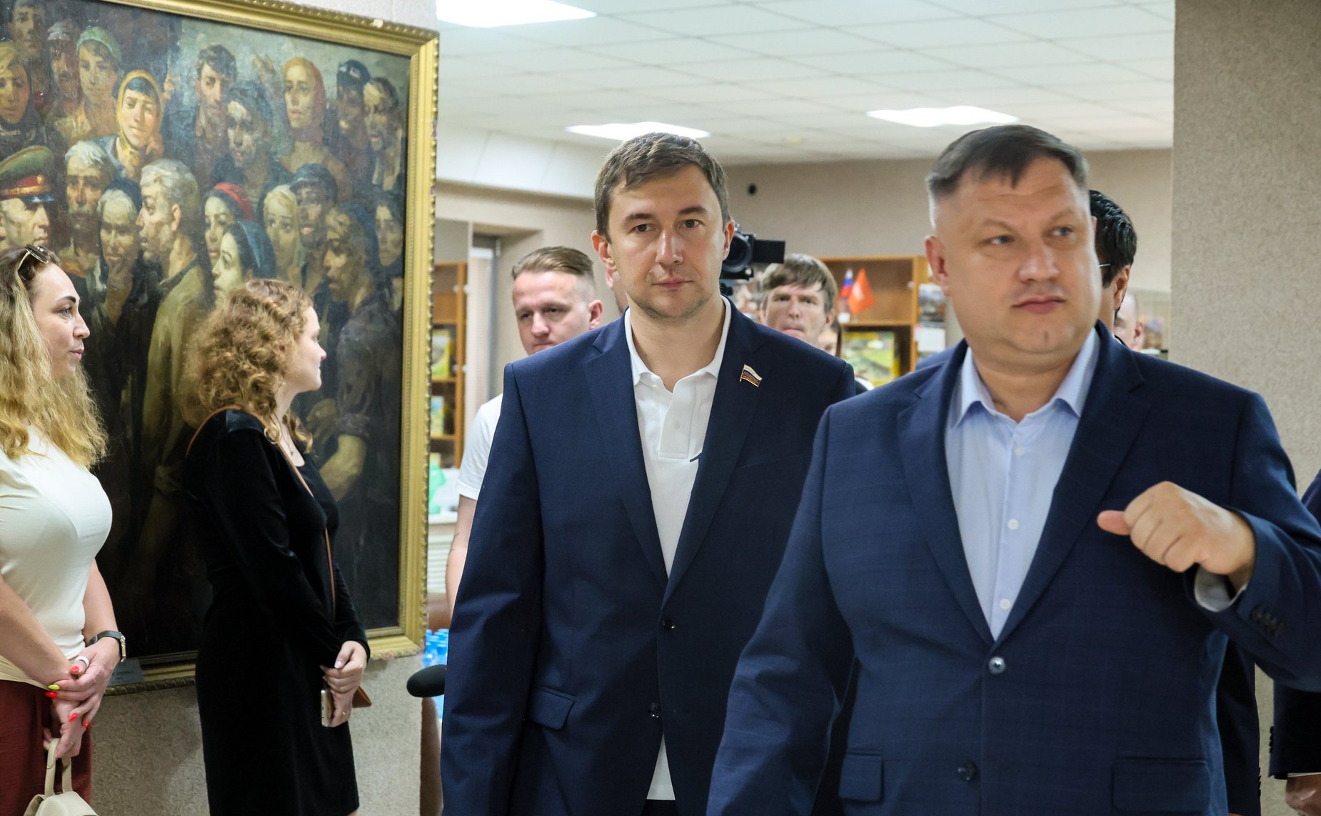 Сергей Карякин провёл сеансы одновременной игры для участников турнира, ставшего федеральным финалом Всероссийской акции «Ход Победы»