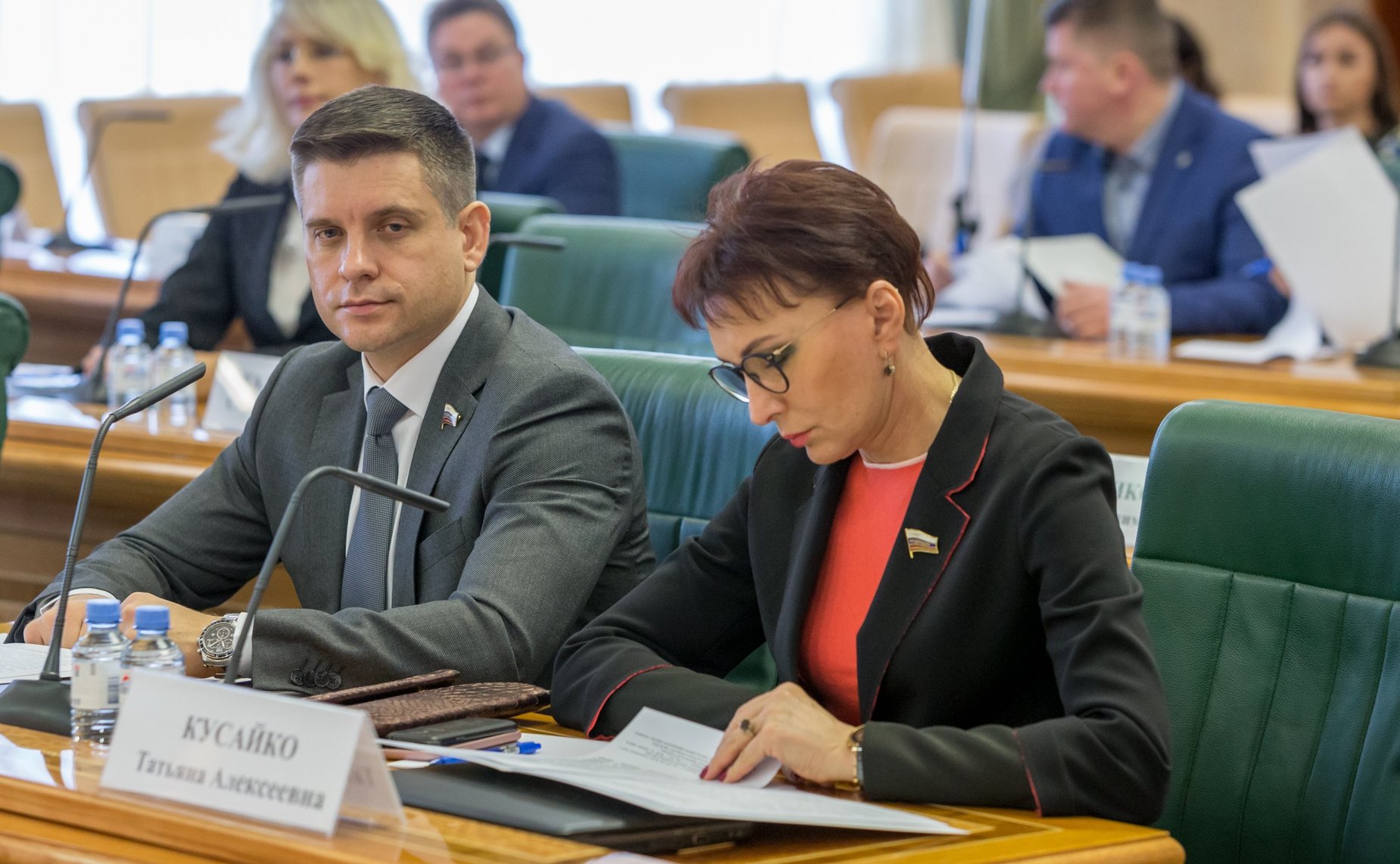 Юрий Архаров и Татьяна Кусайко