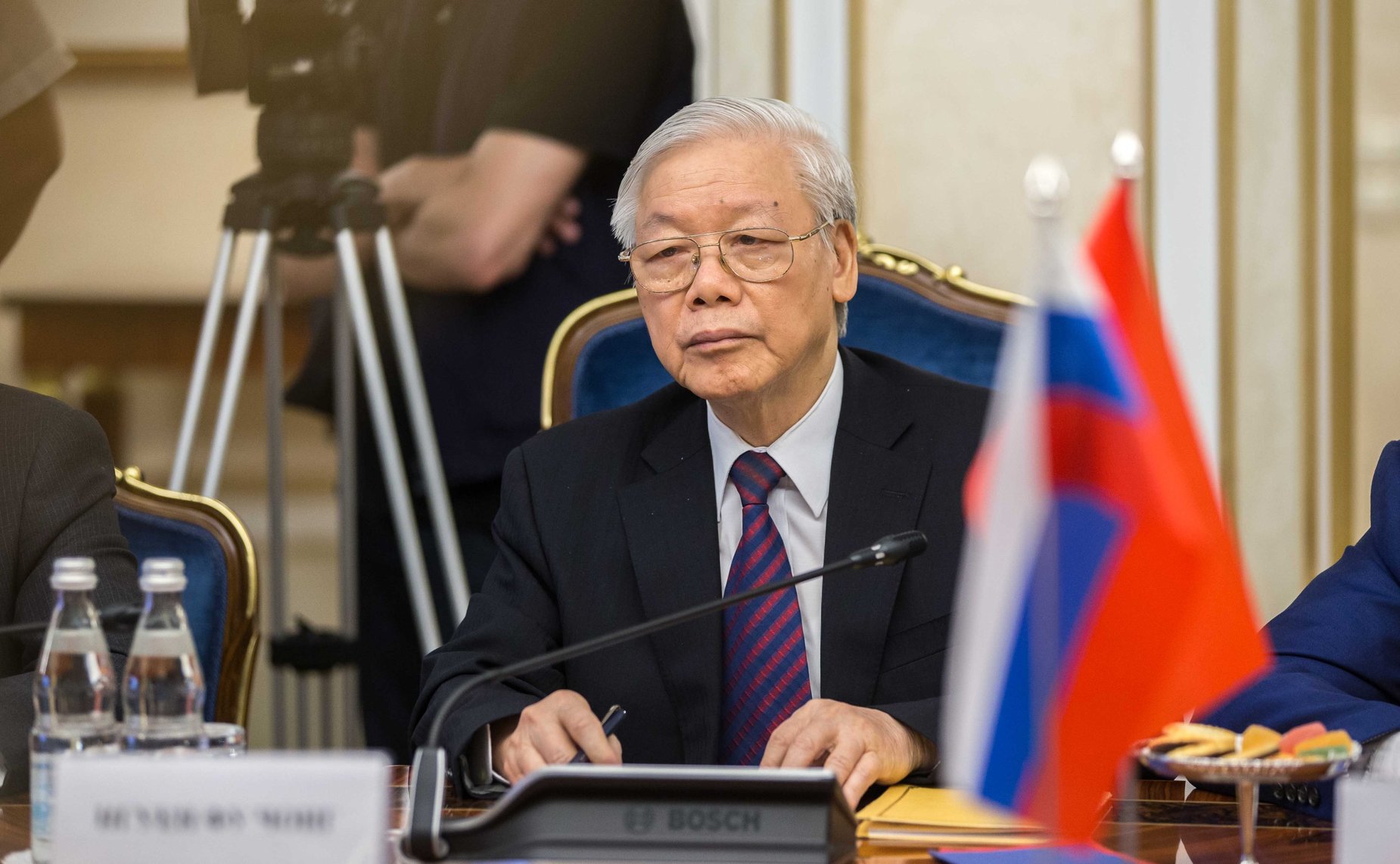 Встреча заместителя Председателя СФ А. Турчака с Генеральным секретарем ЦК Компартии Вьетнама Н. Чонгом