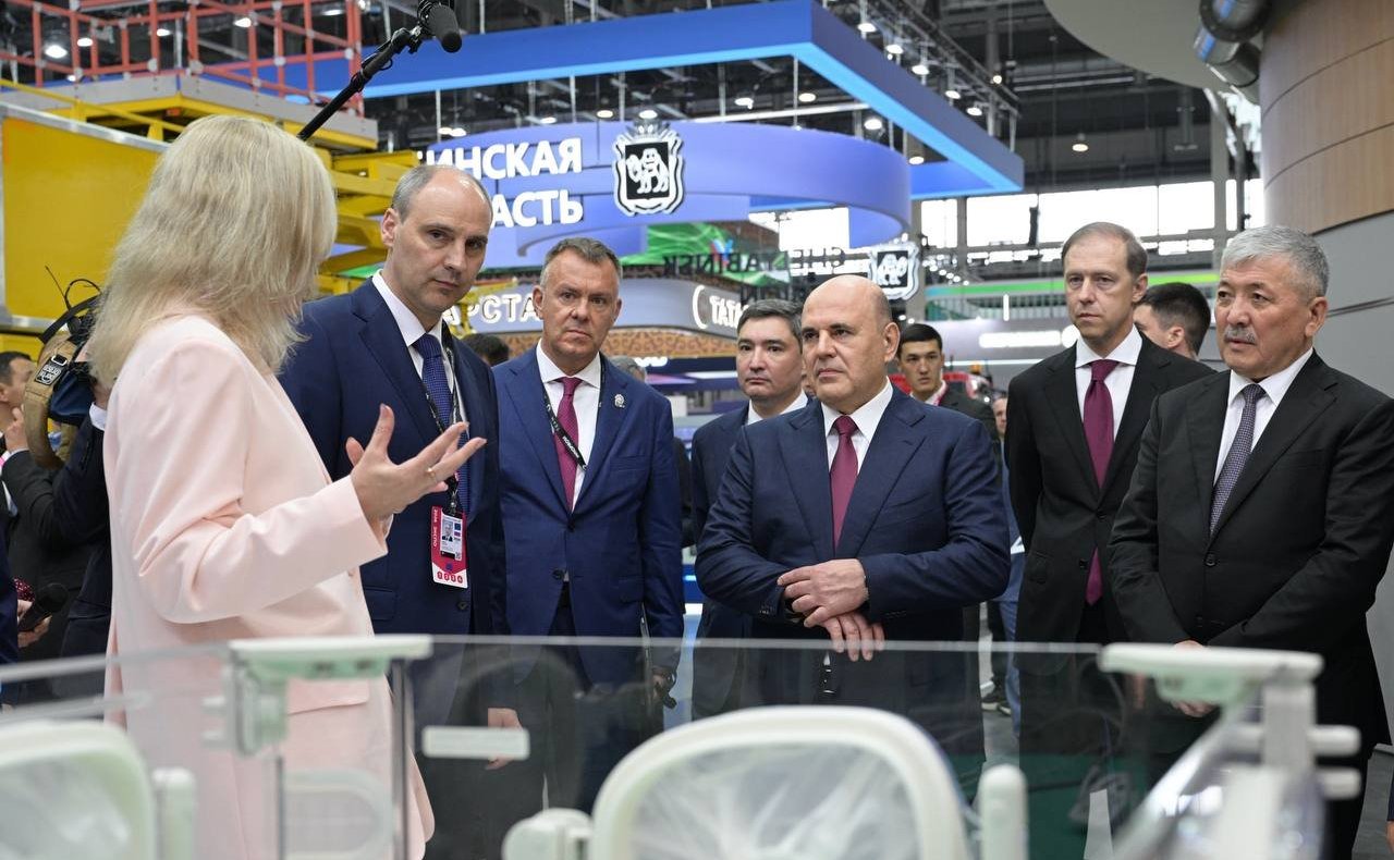 Виктор Шептий принял участие в XVI Международной промышленной выставке «ИННОПРОМ-2026»