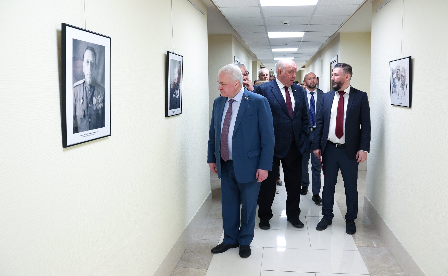 В Совете Федерации открылась фотовыставка «ПОРТРЕТ ПОБЕДИТЕЛЯ. Кавалеры медали «За победу над Японией» от рядового до генерала»