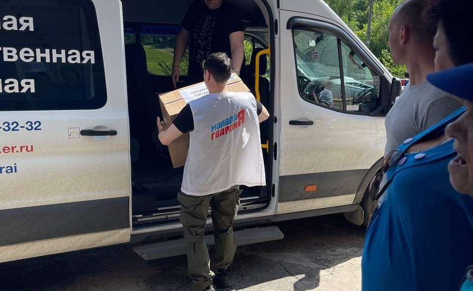 Андрей Базилевский побывал в одном из пунктов временного пребывания для беженцев с Украины