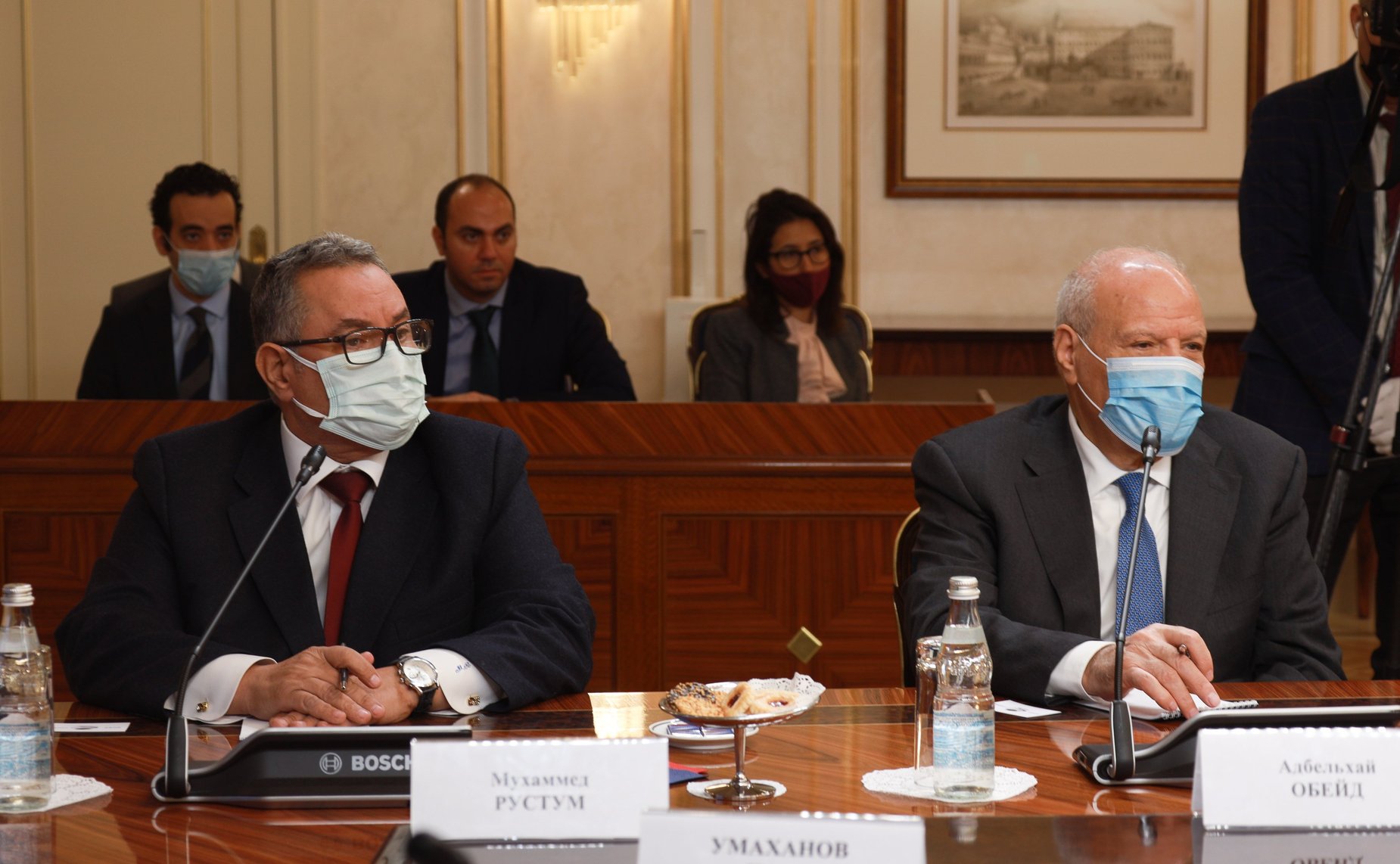 Встреча Председателя СФ Валентины Матвиенко с Председателем Сената Арабской Республики Египет