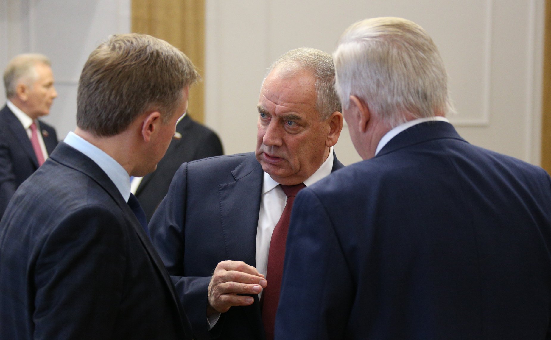 Встреча сенаторов Российской Федерации с руководителем Федерального агентства по рыболовству Ильёй Шестаковым в формате «Открытого диалога»