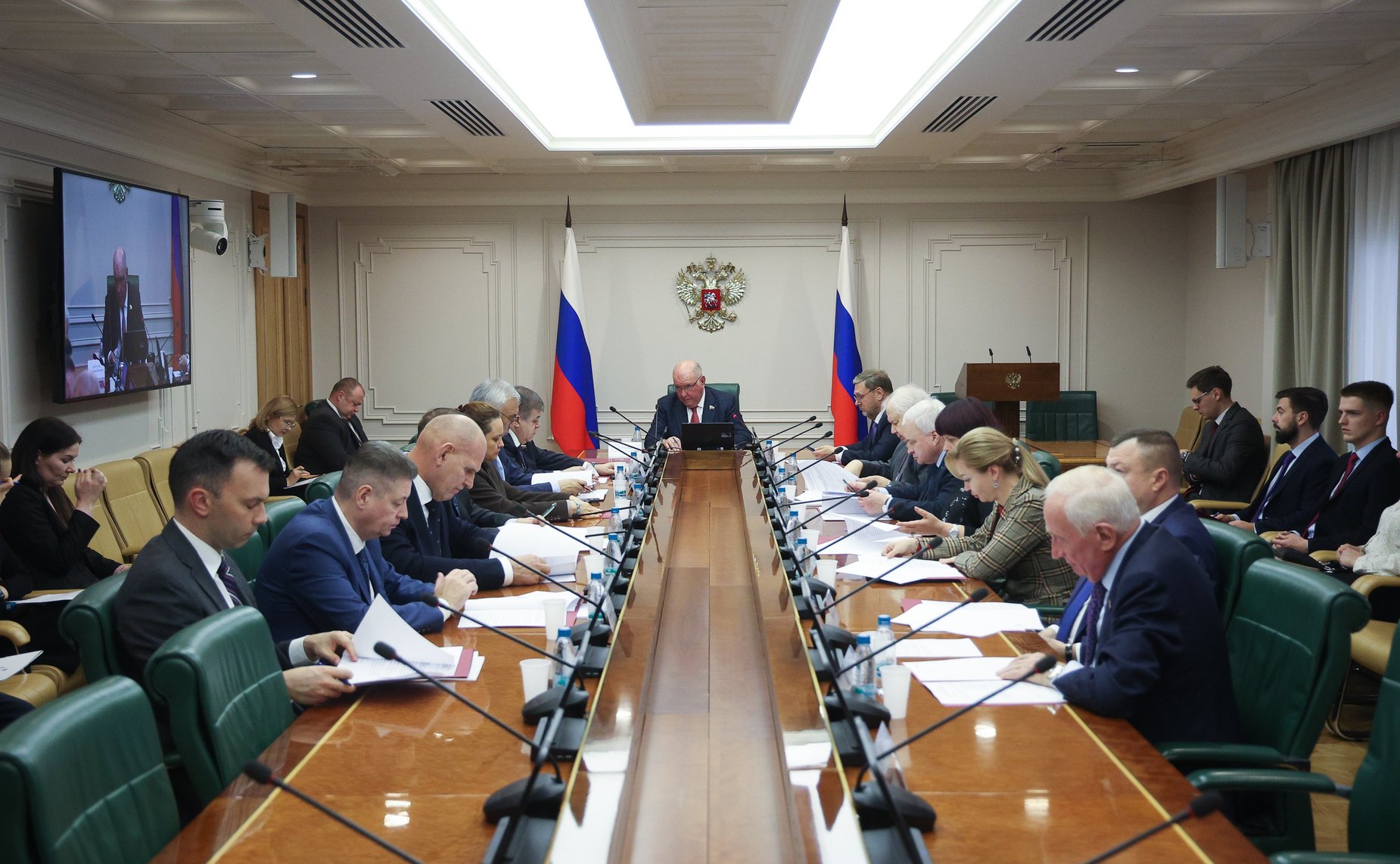 Заседание Комитета Совета Федерации по международным делам