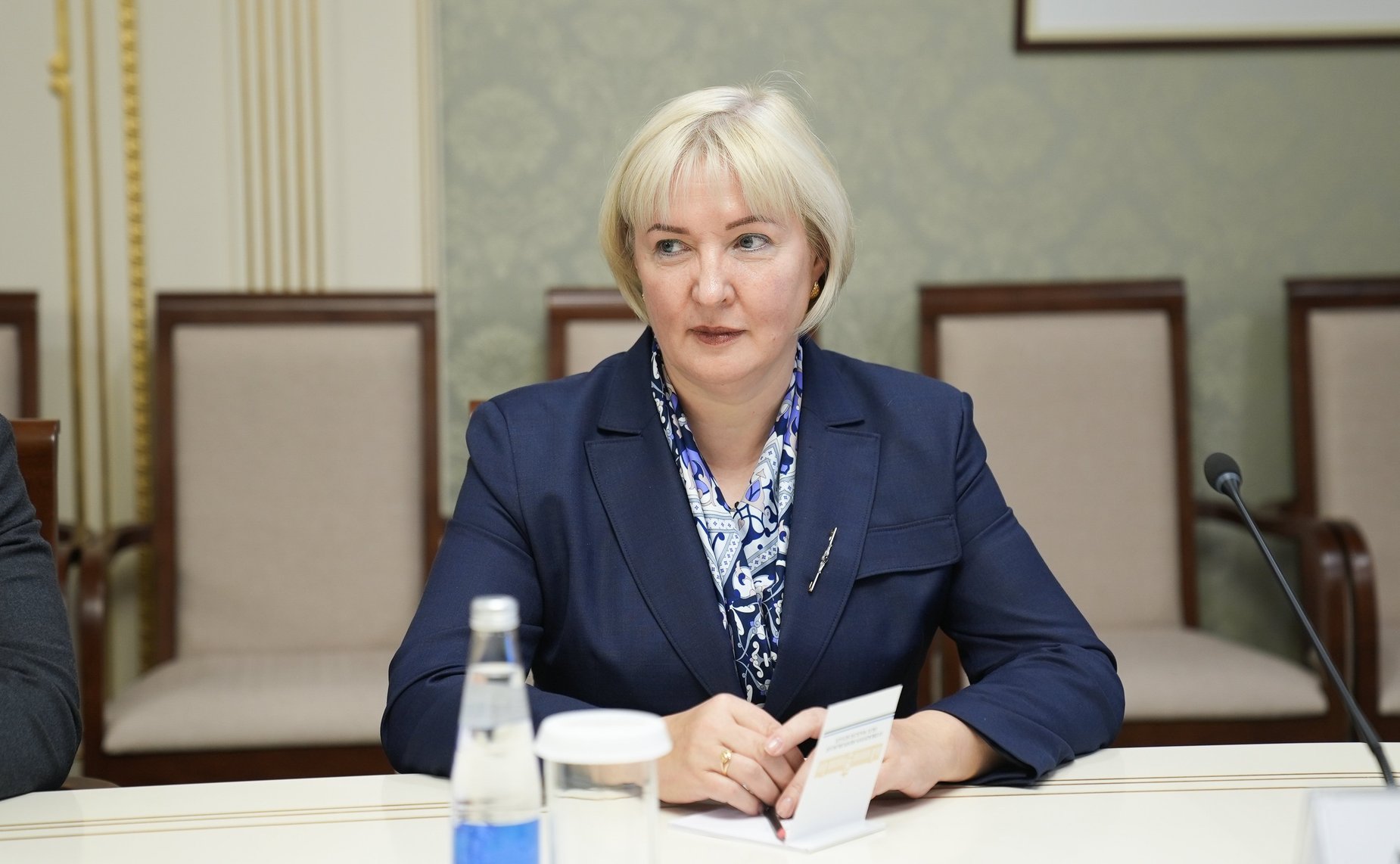 Состоялась беседа Андрея Шевченко с первым заместителем Председателя Сената Олий Мажлиса Республики Узбекистан Садыком Сафаевым