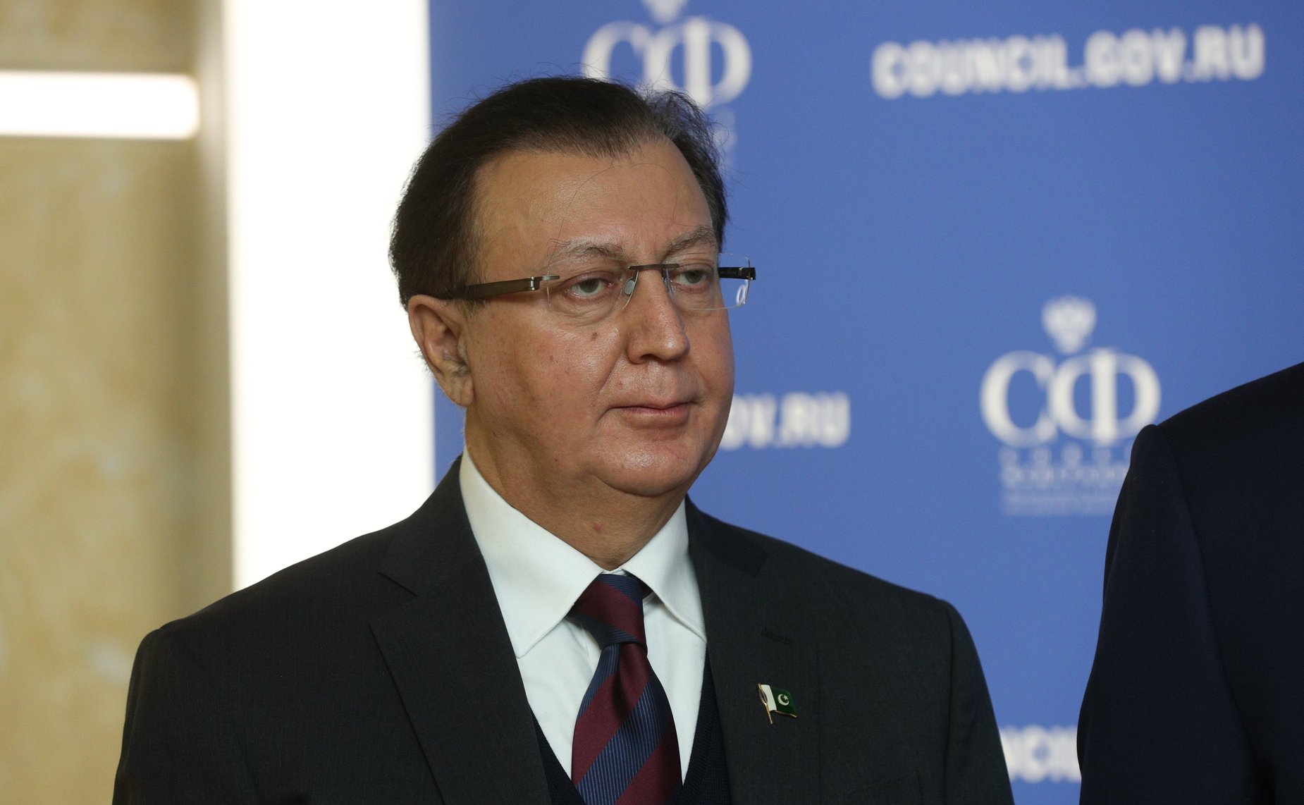 Встреча председателя Комитета СФ по международным делам Григория Карасина с лидером фракции «Движение за справедливость» в Сенате Исламской Республики Пакистан