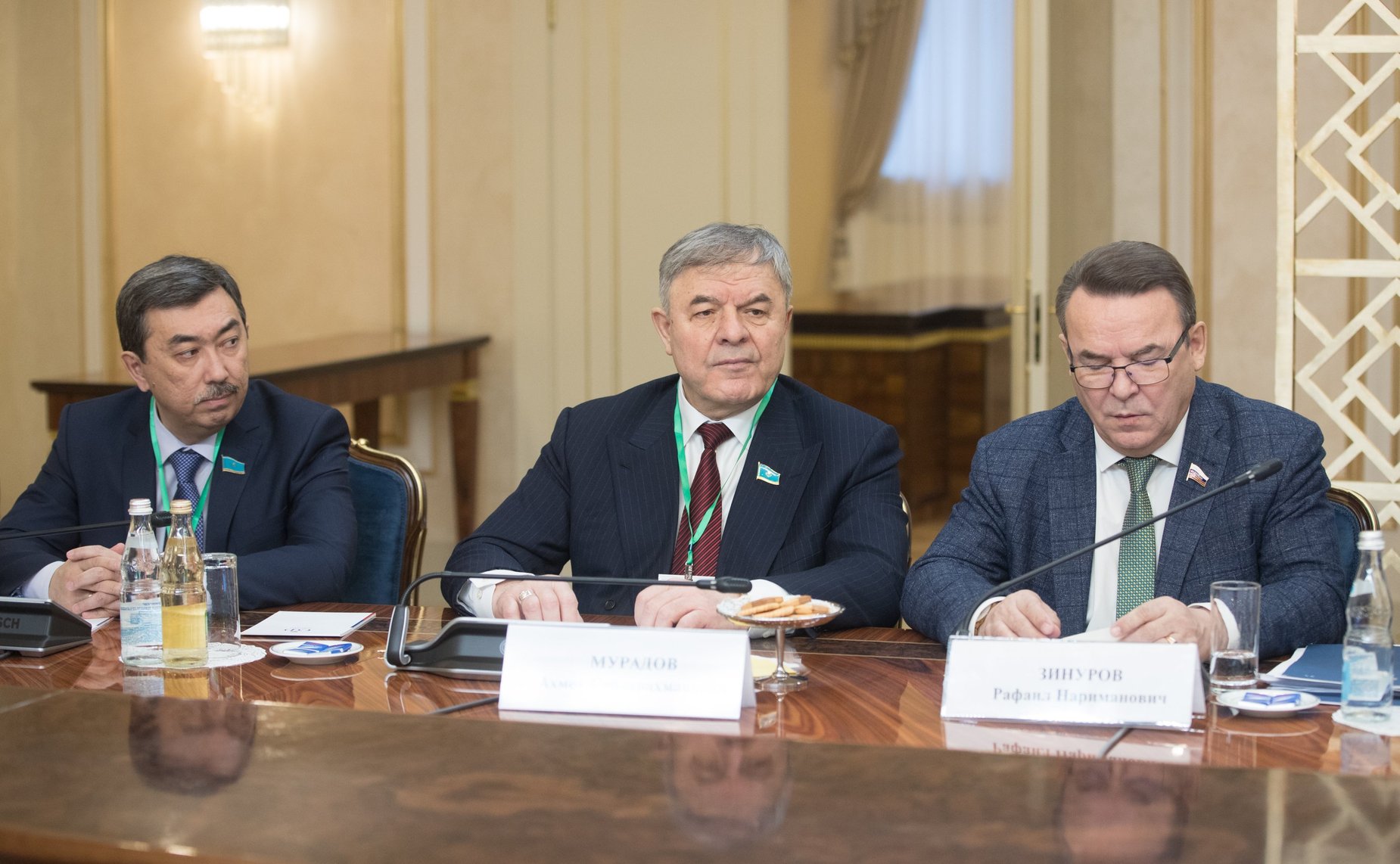 Встреча К. Косачева с наблюдателями от парламентов стран СНГ