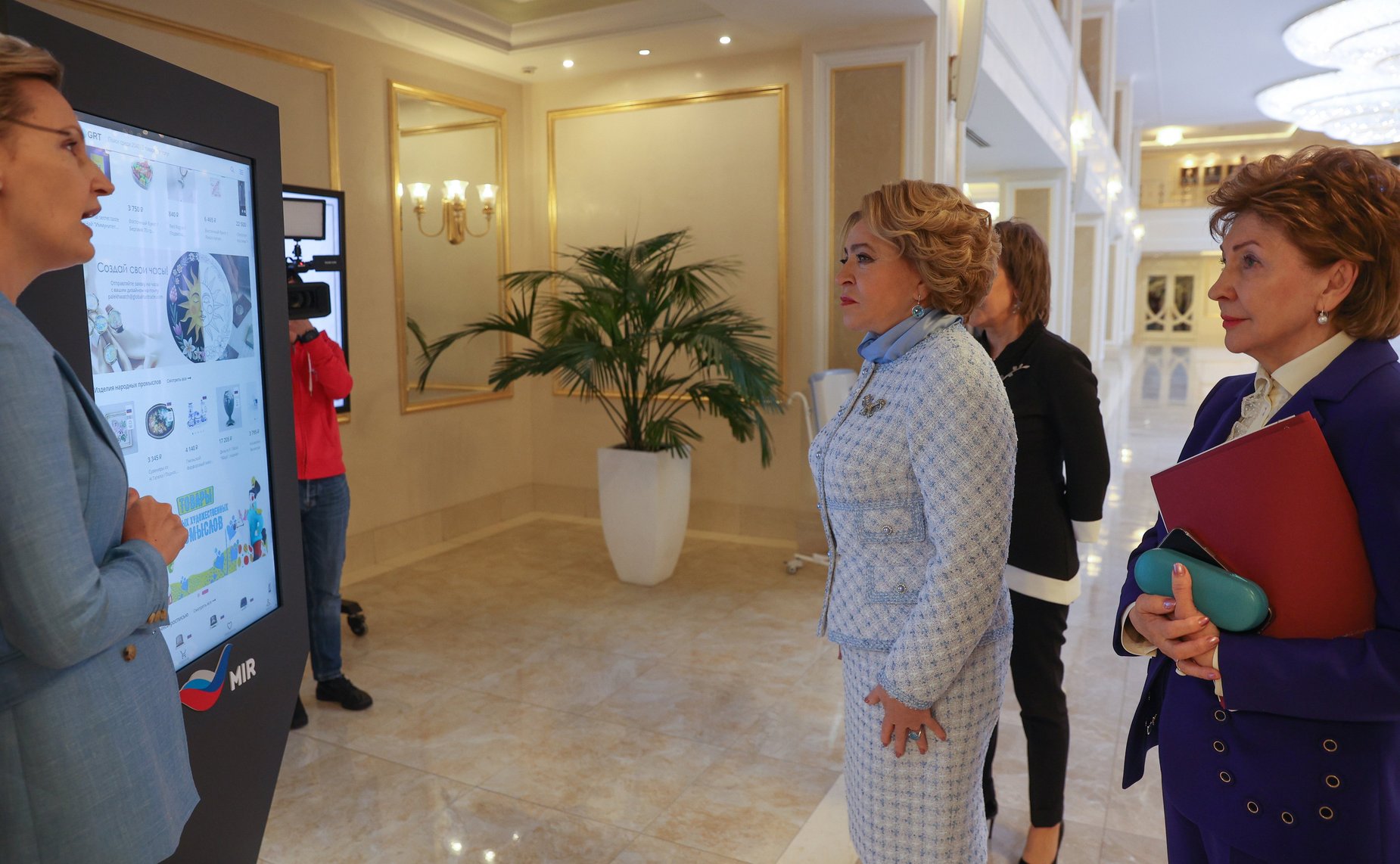 Встреча Председателя Совета Федерации Валентины Матвиенко с женщинами-экспортерами