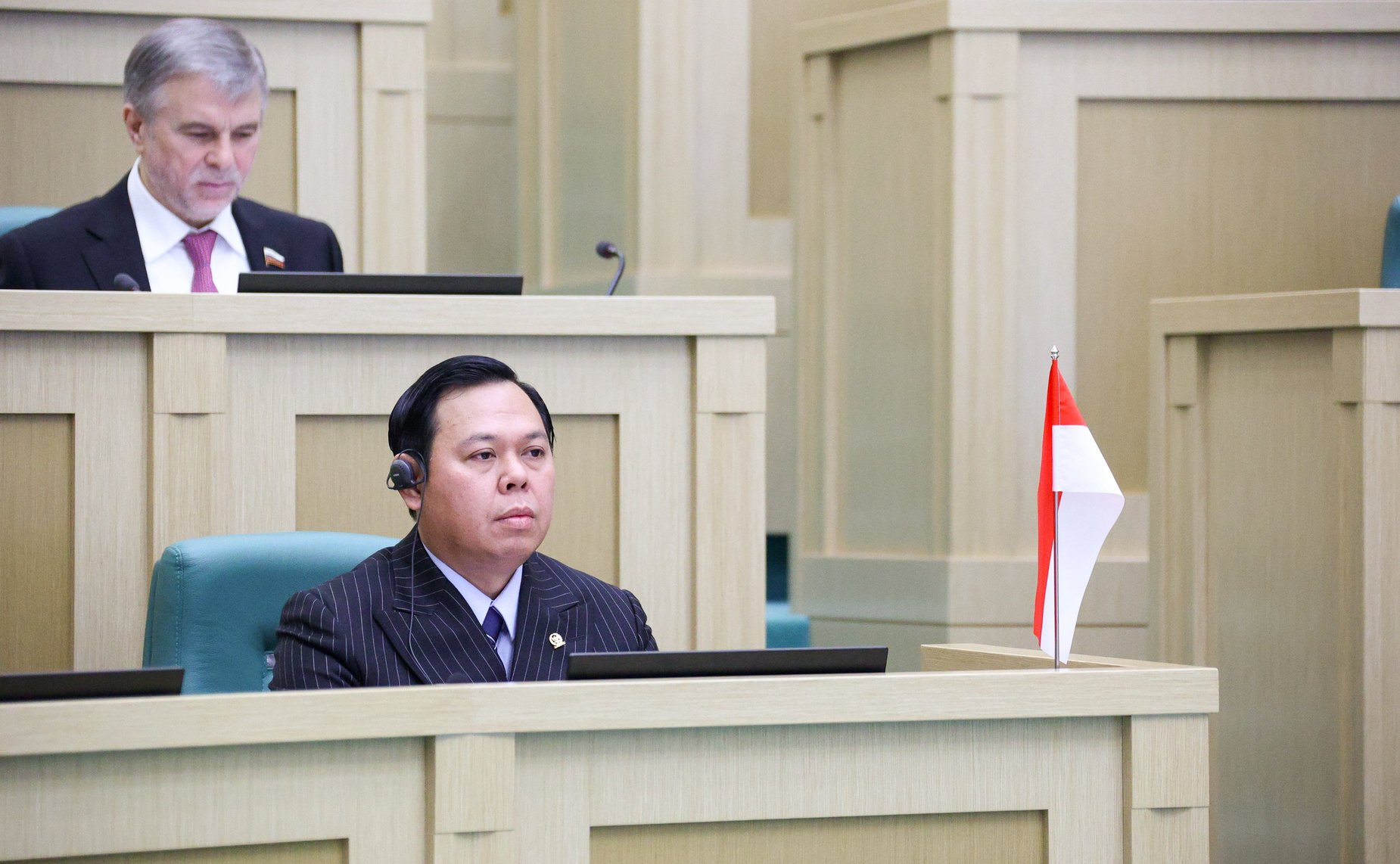 Председатель Совета представителей регионов Республики Индонезии Султан Бактиар Наджамудин