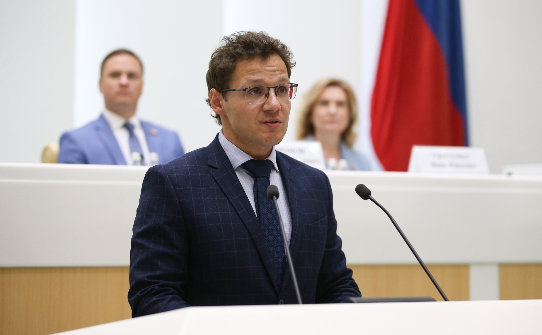 Заседание Палаты молодых законодателей при Совете Федерации